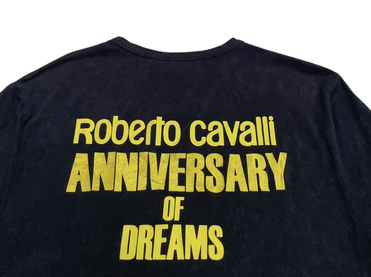 Designer × Roberto Cavalli Rare Vintage Roberto Cavalli 10th Anniversary T-shirt 2000s Size US XXL / EU 58 / 5 - 4 Thumbnail