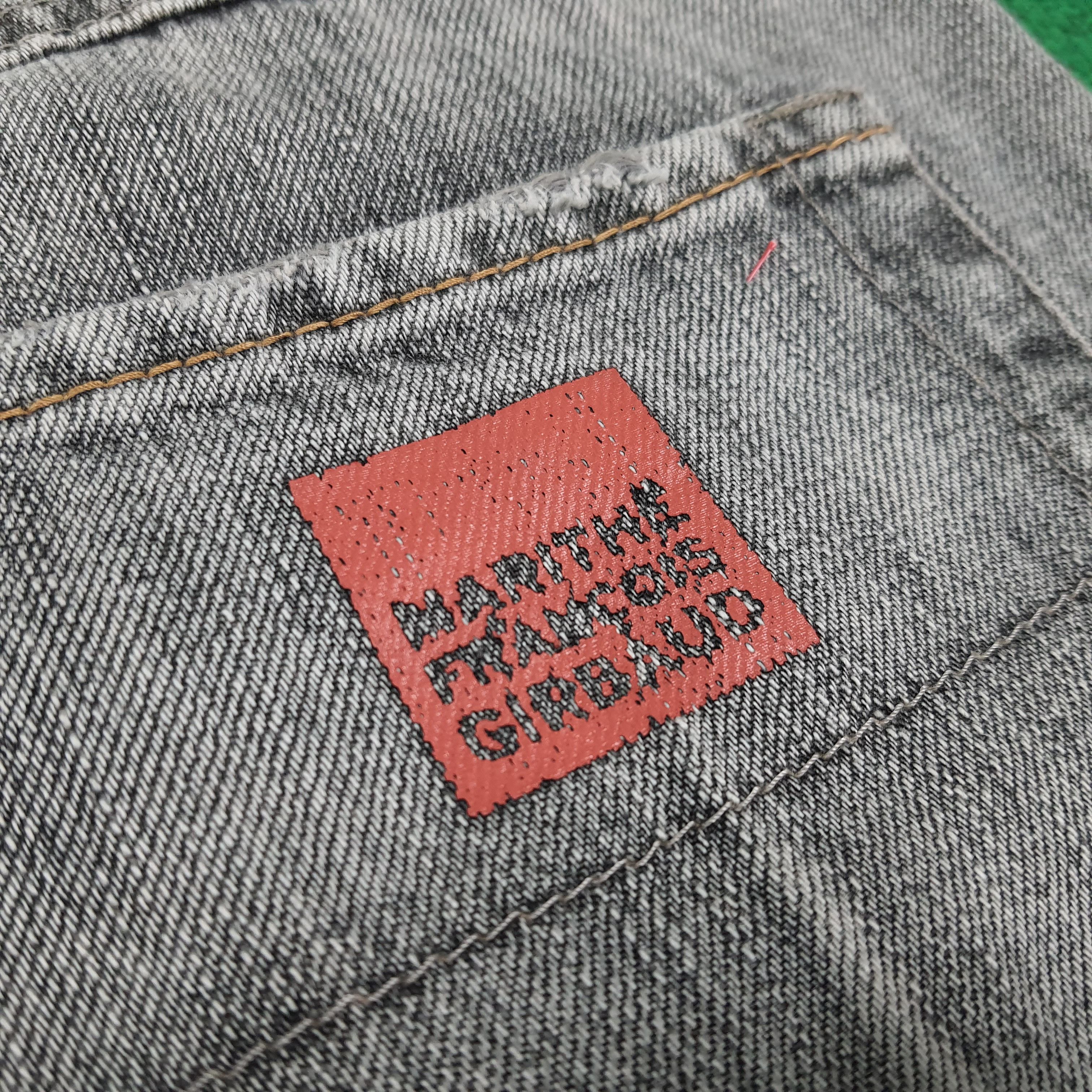 Marithe + Francois Girbaud Vintage Marithe Francois Girbuid Grey Baggy Jeans C280N19 Size US 29 - 6 Thumbnail