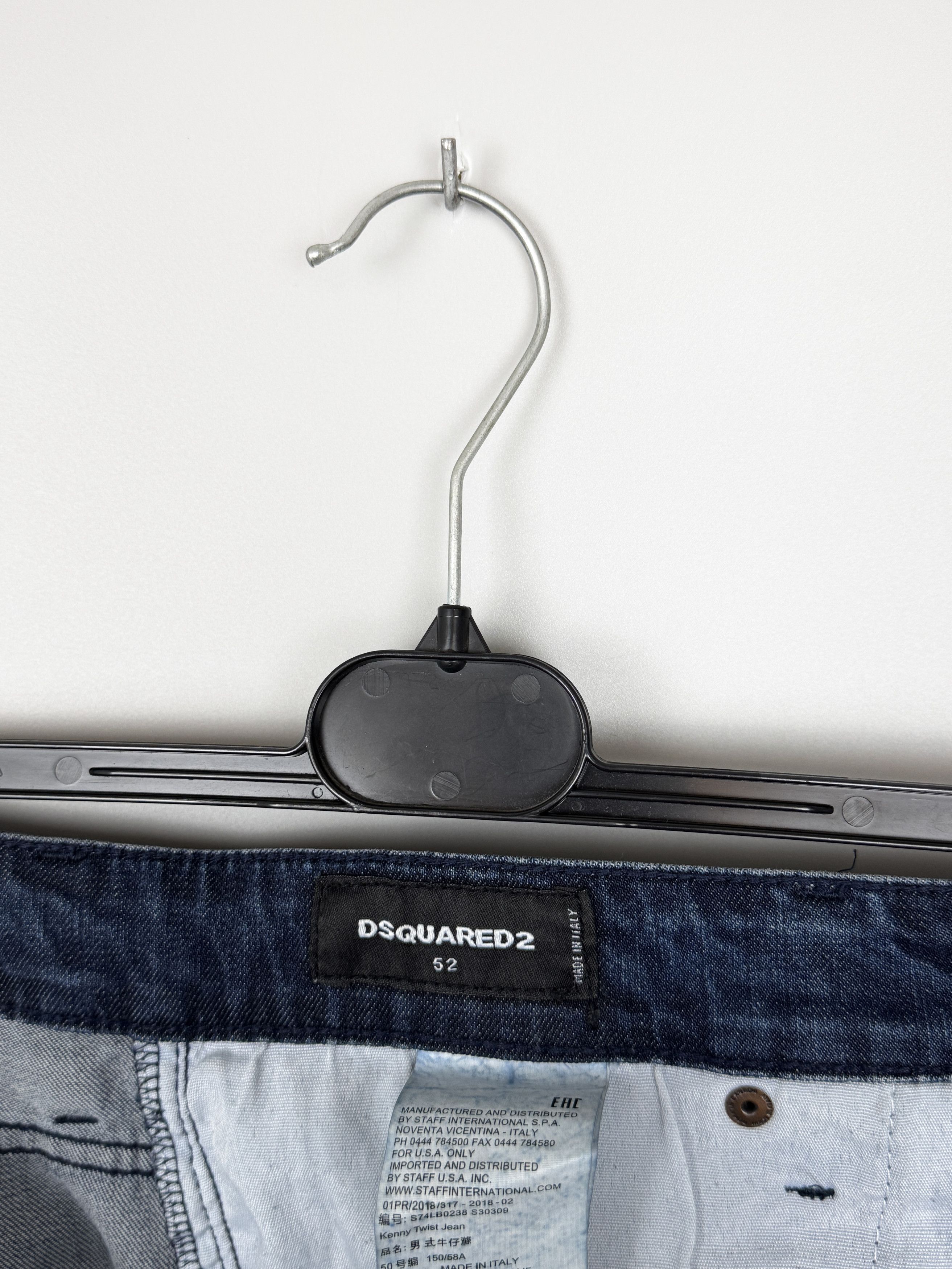 Dsquared2 Dsquared2 Distressed Western Denim Jeans Made Italy Size 52 Size US 36 / EU 52 - 12 Thumbnail