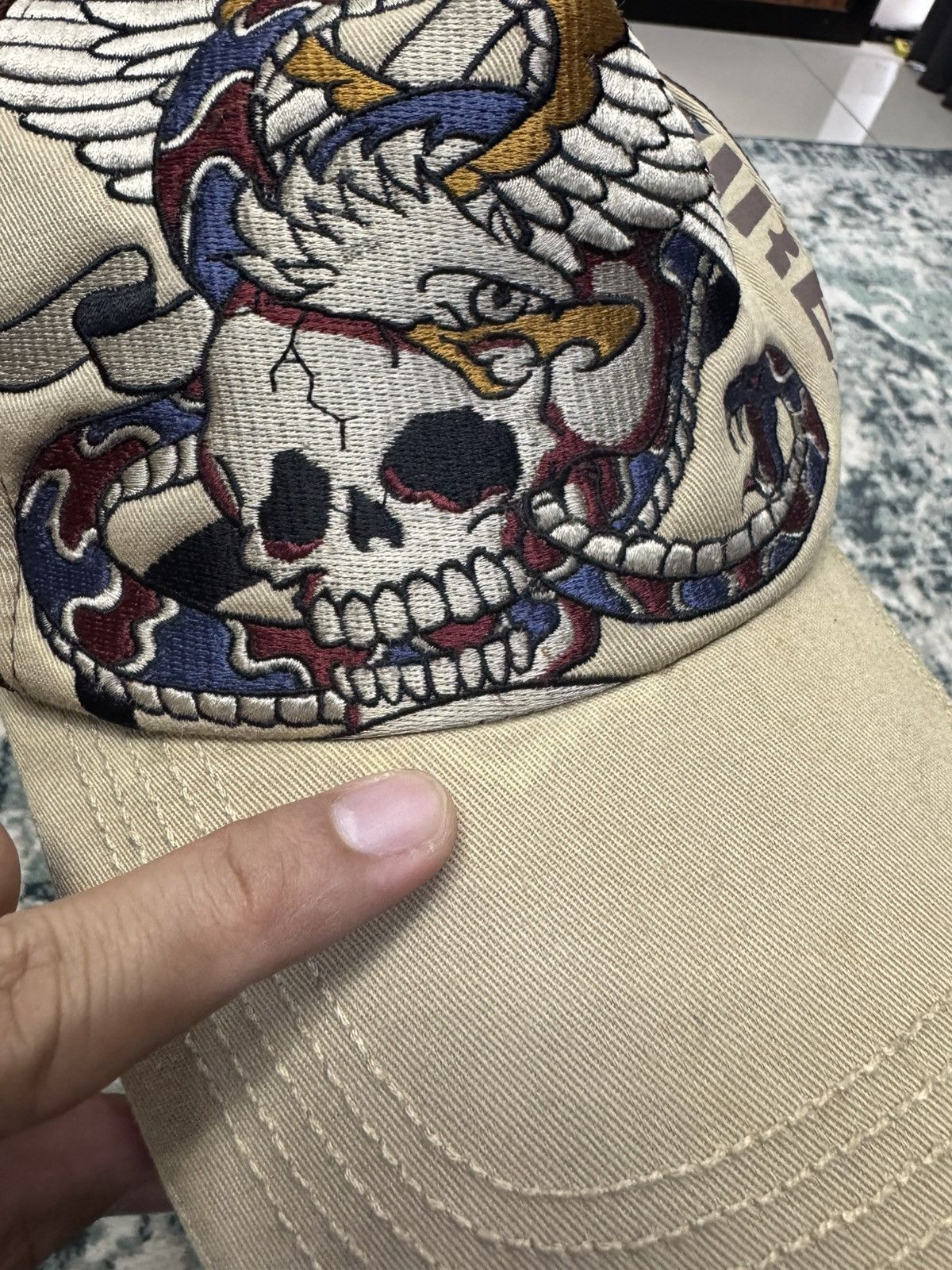 Avirex AVIREX SUKAJAN MOTIVE EMBROIDERED TRUCKER CAP Size ONE SIZE - 6 Thumbnail