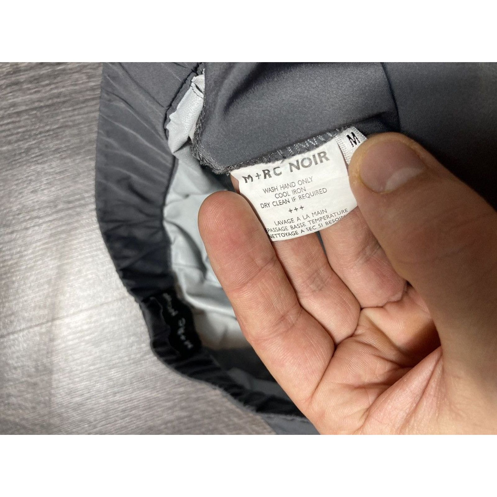 Hypebeast × M+Rc Noir M+Rc Noir Nylon Track Rain Pants Gray Size US 32 / EU 48 - 7 Thumbnail