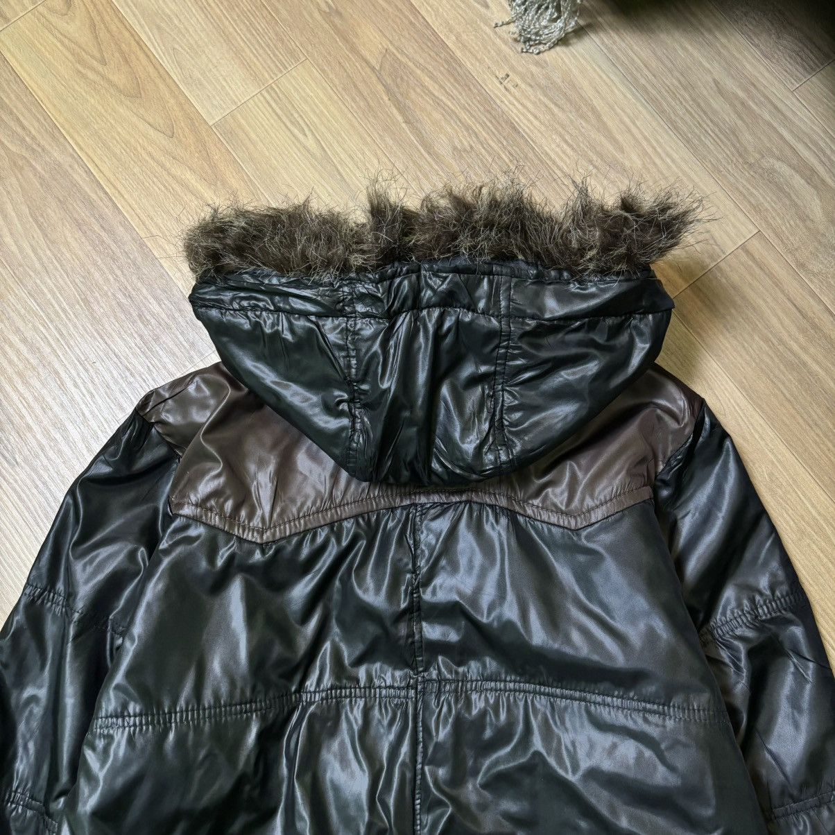 14th Addiction × If Six Was Nine × Le Grande Bleu (L.G.B.) CornFlake Ifsixwasnine LGB Style fur jacket Vtg Y2K japan Size US M / EU 48-50 / 2 - 13 Thumbnail