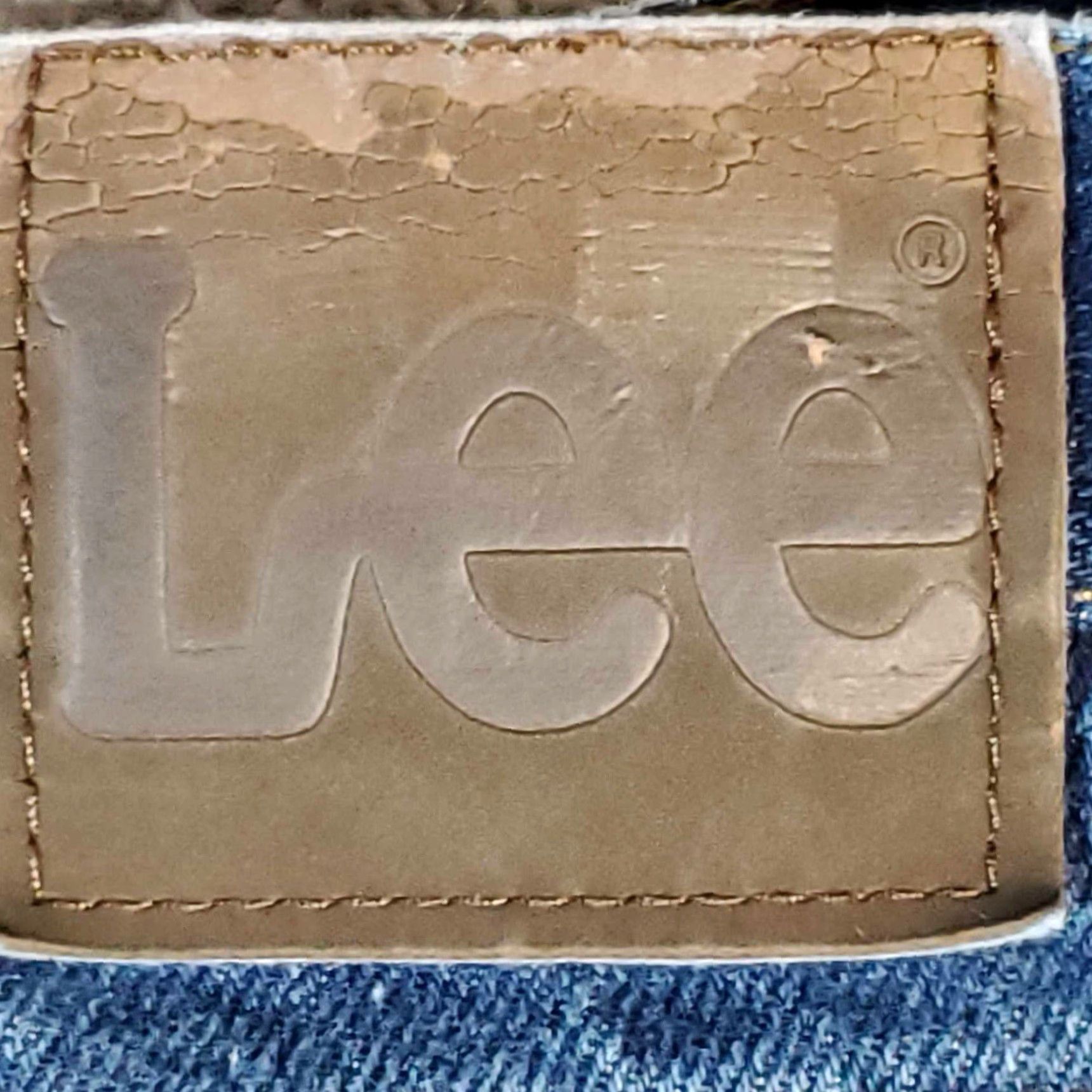 Lee Lee Jeans Mens Regular Fit Straight Leg Blue Denim 42x30 5-Pocket Style N/A Size US 42 / EU 58 - 3 Thumbnail