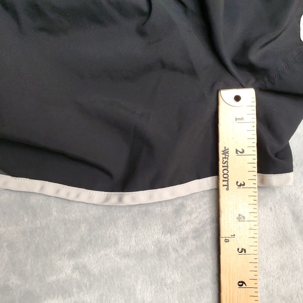 Nike Nike Shorts Women M Black Dri Fit Running Lined Performance Athletic Swoosh Size 32" / US 10 / IT 46 - 8 Thumbnail