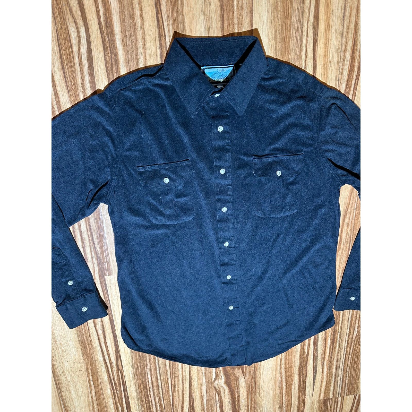 Fieldmaster Black Fieldmaster Button Down Shirt Size L Size US L / EU 52-54 / 3 - 3 Thumbnail
