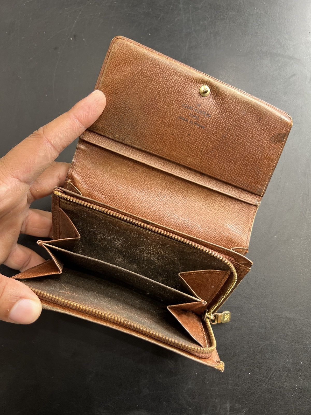 Louis Vuitton × Vintage Louis Vuitton Monogram Leather Wallet Size ONE SIZE - 6 Thumbnail