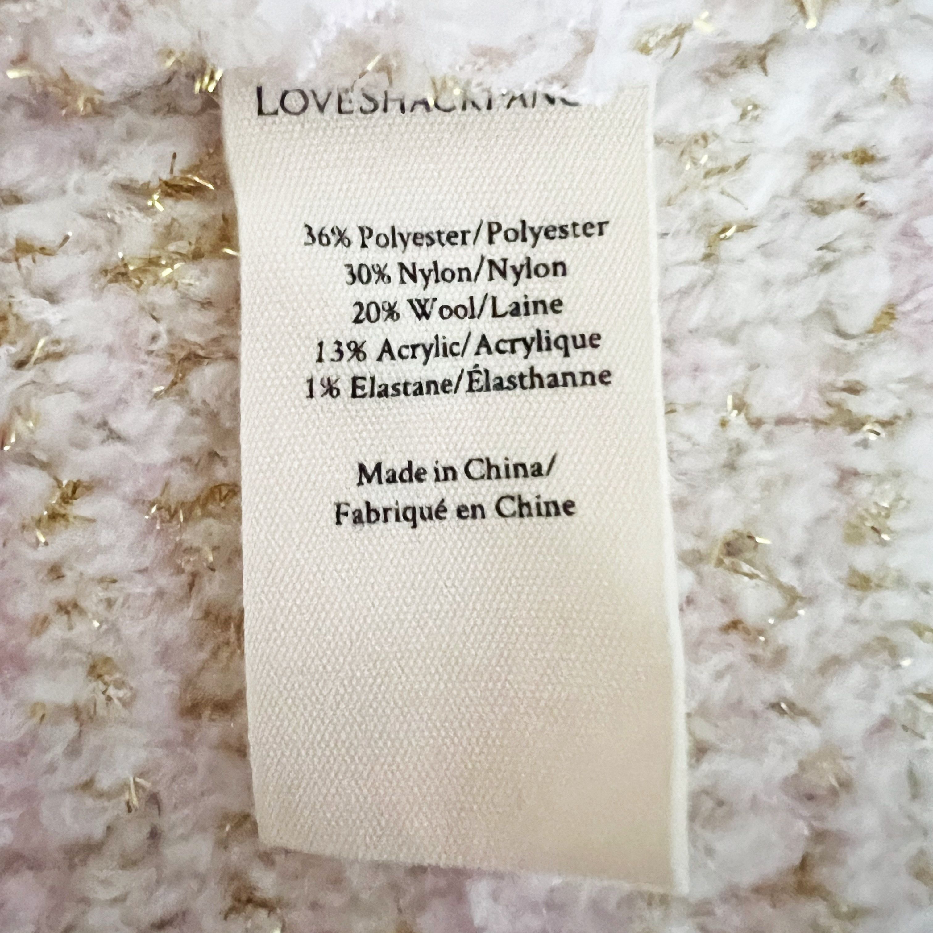 LoveShackFancy NEW LoveShackFancy Bibi Wool Metallic Size 27" / US 4 / IT 40 - 3 Thumbnail