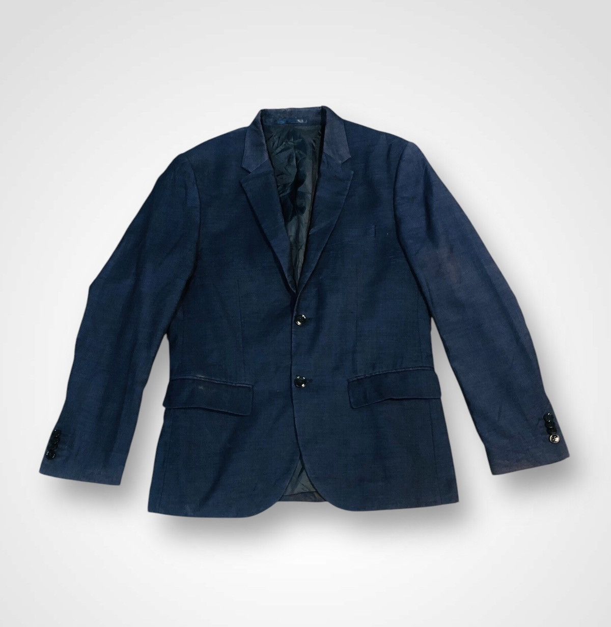 Japanese Brand Hm Coat Buttoned (23) Size US L / EU 52-54 / 3 - 1 Thumbnail