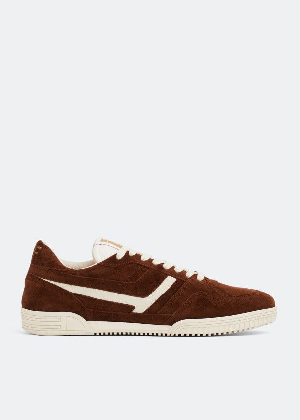 Tom Ford o1y0425 Low-Top Sneakers in Brown/White Size US 7 / EU 40 - 1 Thumbnail