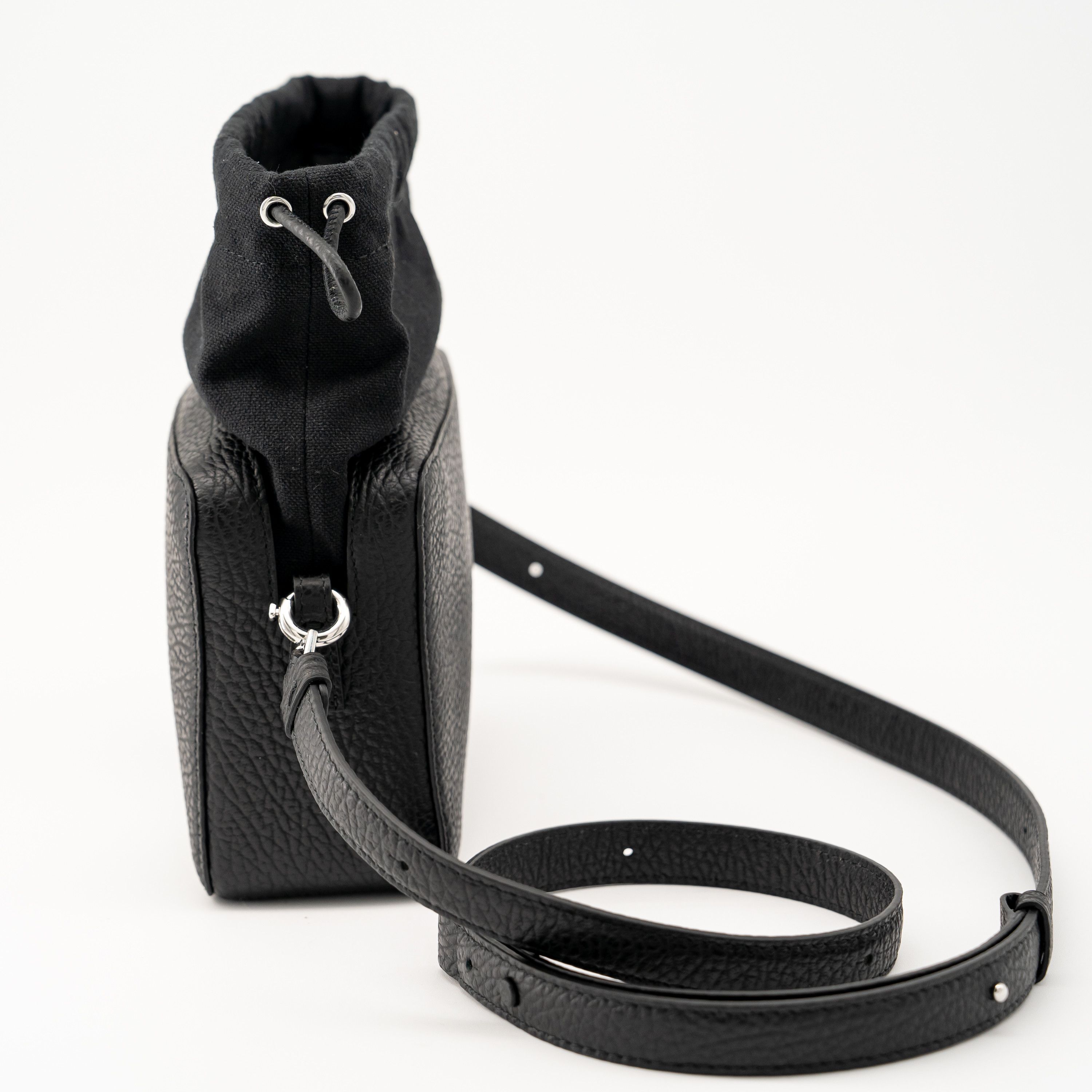 Maison Margiela Masion Margiela 5ac Camera Bag Medium Black Leather Size ONE SIZE - 2 Thumbnail