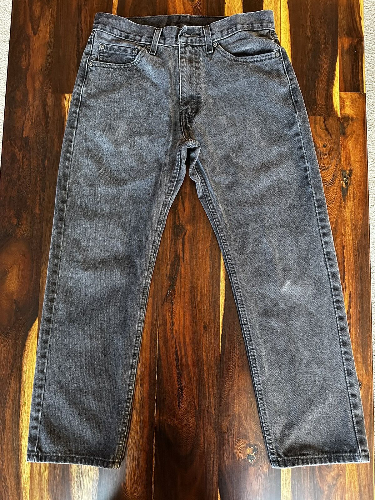 Levi's Vintage Clothing Vintage Levis 505 Black Size US 30 / EU 46 - 1 Thumbnail