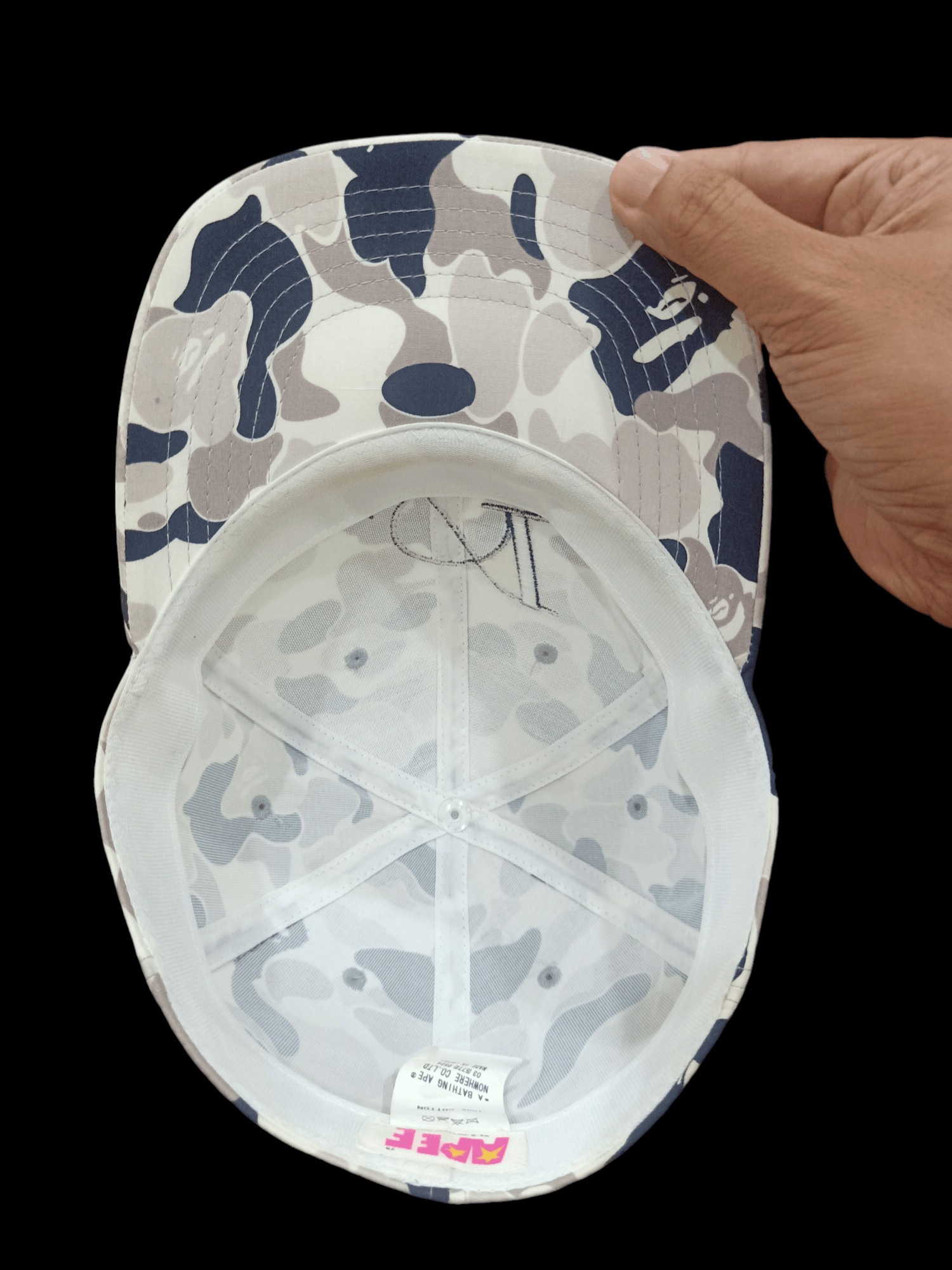 Bape × Nigo APEE by A Bathing Ape Camouflage Cap Size ONE SIZE - 9 Thumbnail