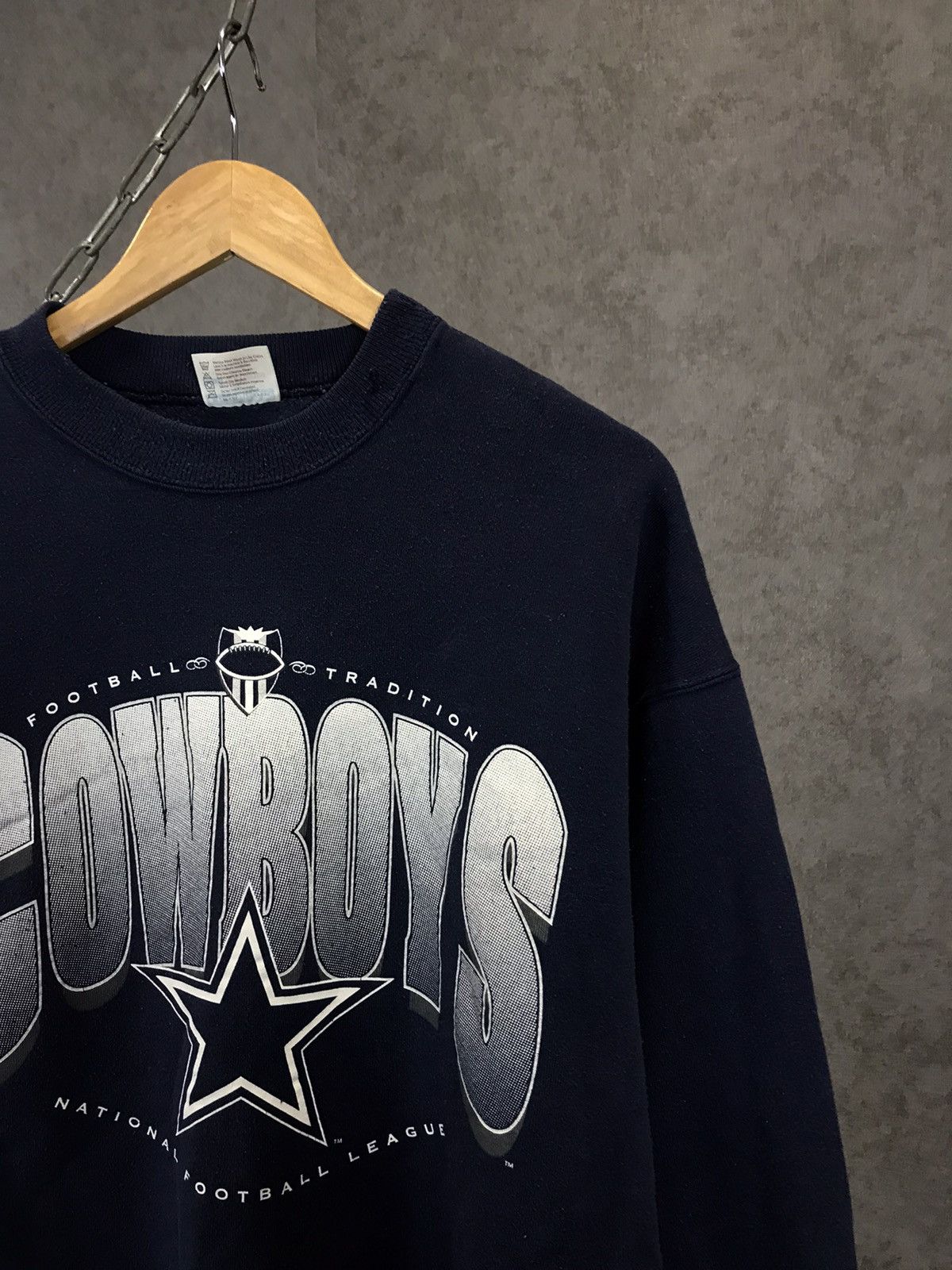 NFL NFL Cowboys vintage made in USA sweatshirt Size US XL / EU 56 / 4 - 2 Thumbnail