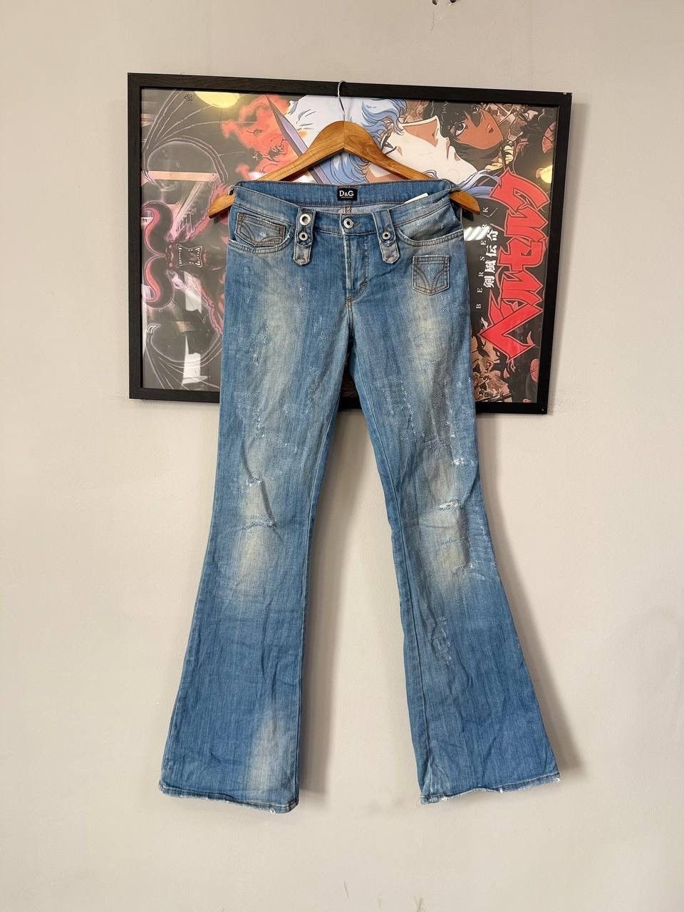 Dolce & Gabbana Vintage Dolce&Gabbana Jeans Light Denim Size 26" / US 2 / IT 38 - 1 Thumbnail