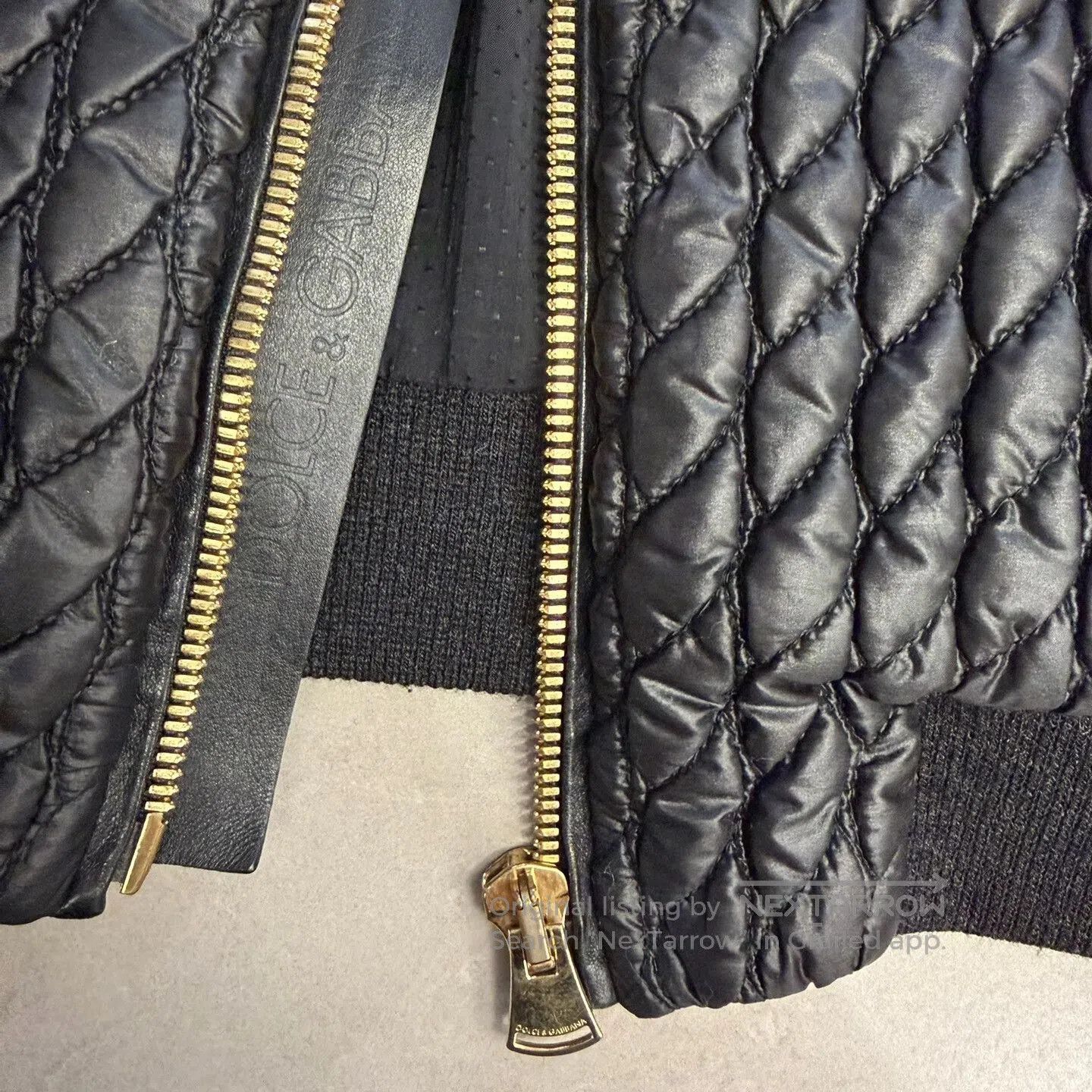 Dolce & Gabbana Dolce & Gabbana C Ronaldo Leather Cotton Jacket. Size US L / EU 52-54 / 3 - 2 Thumbnail