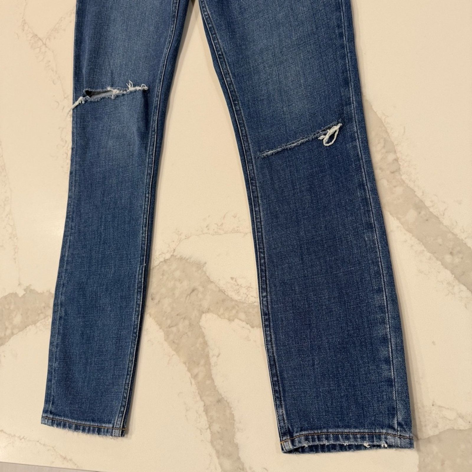 Abercrombie & Fitch Abercrombie & Fitch The Skinny High Rise Jeans Womens 2L Size 26" / US 2 / IT 38 - 4 Thumbnail