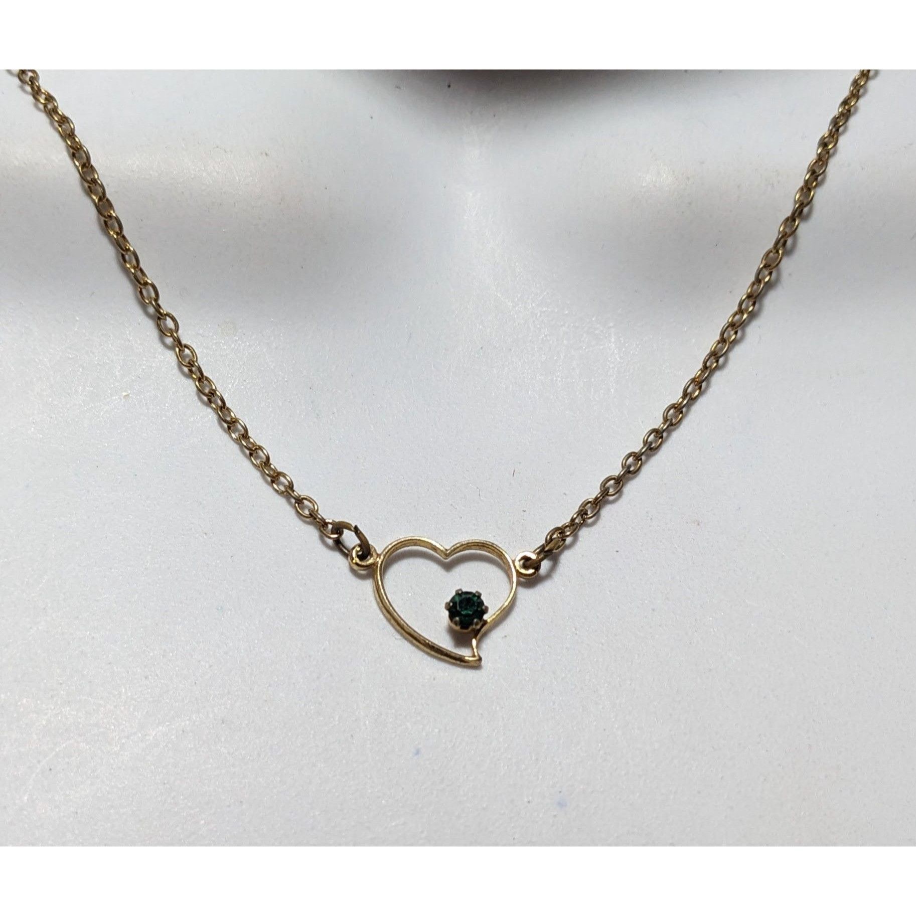 Other Minimalist Gold Open Heart Necklace Size ONE SIZE - 10 Thumbnail