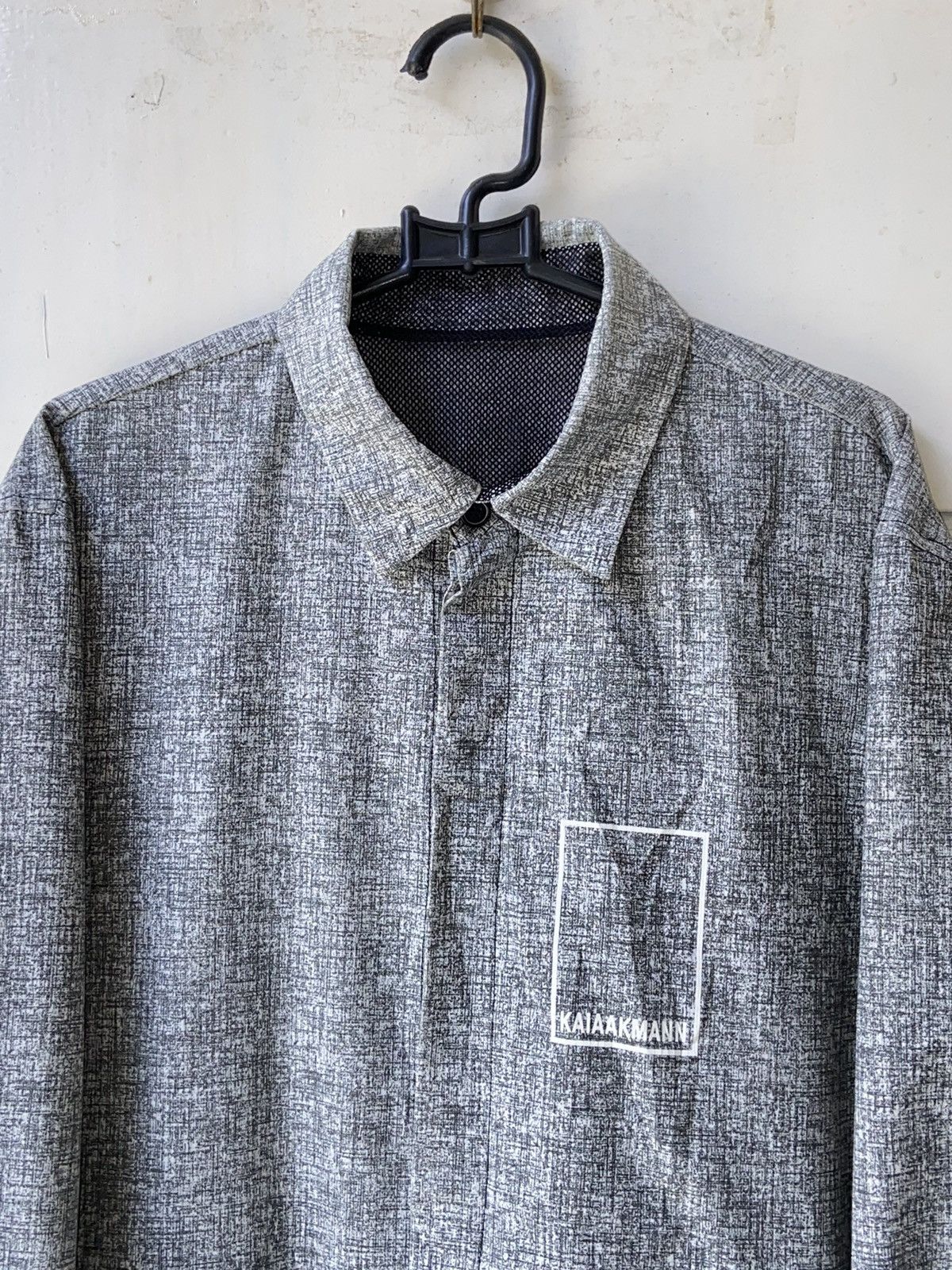 Designer × Japanese Brand × Kai Aakmann KAI AAKMANN Grey Long Shirt Size US XL / EU 56 / 4 - 3 Thumbnail