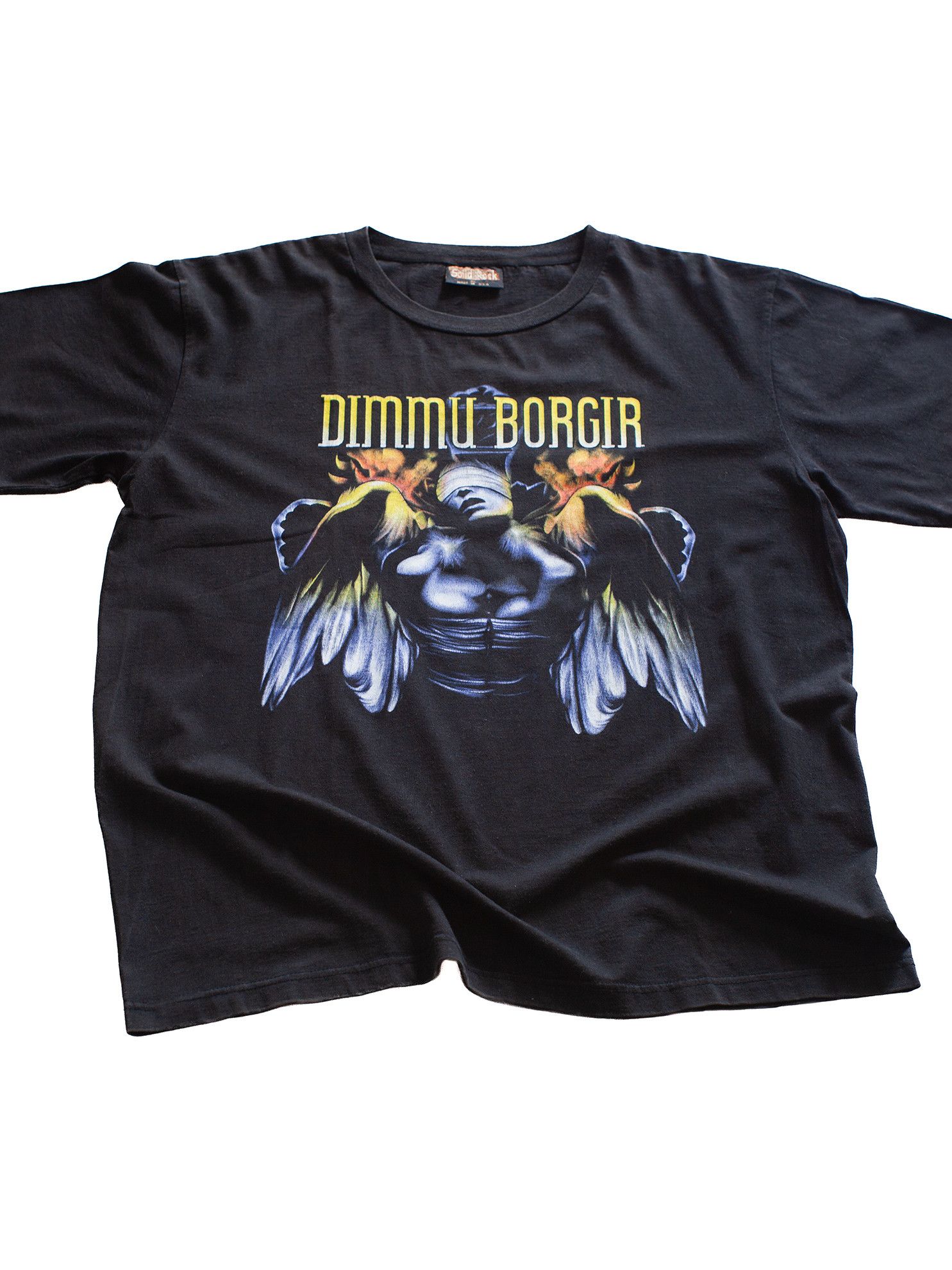 Band Tees Vintage 00s Dimmu Borgir Spiritual Black Dimensions T-Shirt Size US XL / EU 56 / 4 - 1 Thumbnail