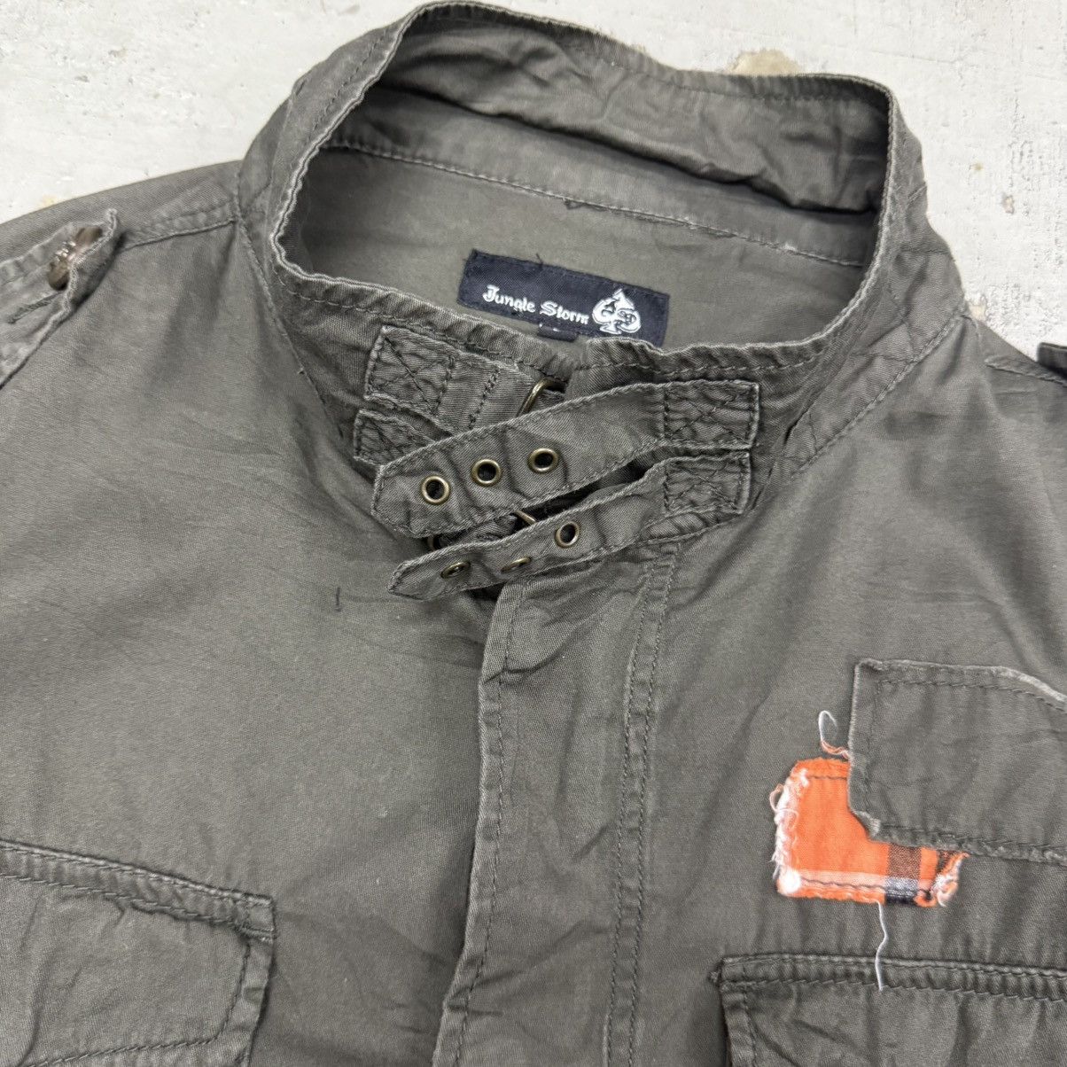 Seditionaries Jungle Storm LGB Style Big Cross Military Parka Bondage Size US M / EU 48-50 / 2 - 6 Thumbnail