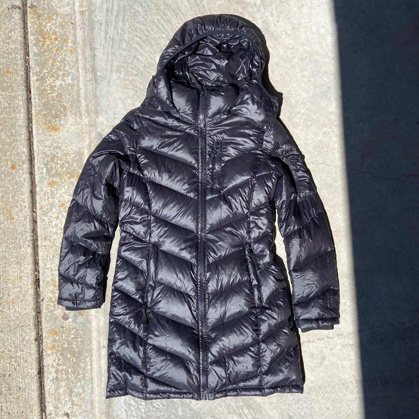 Andrew Marc Andrew Marc Black Packable Down Jacket Size S / US 4 / IT 40 - 7 Thumbnail