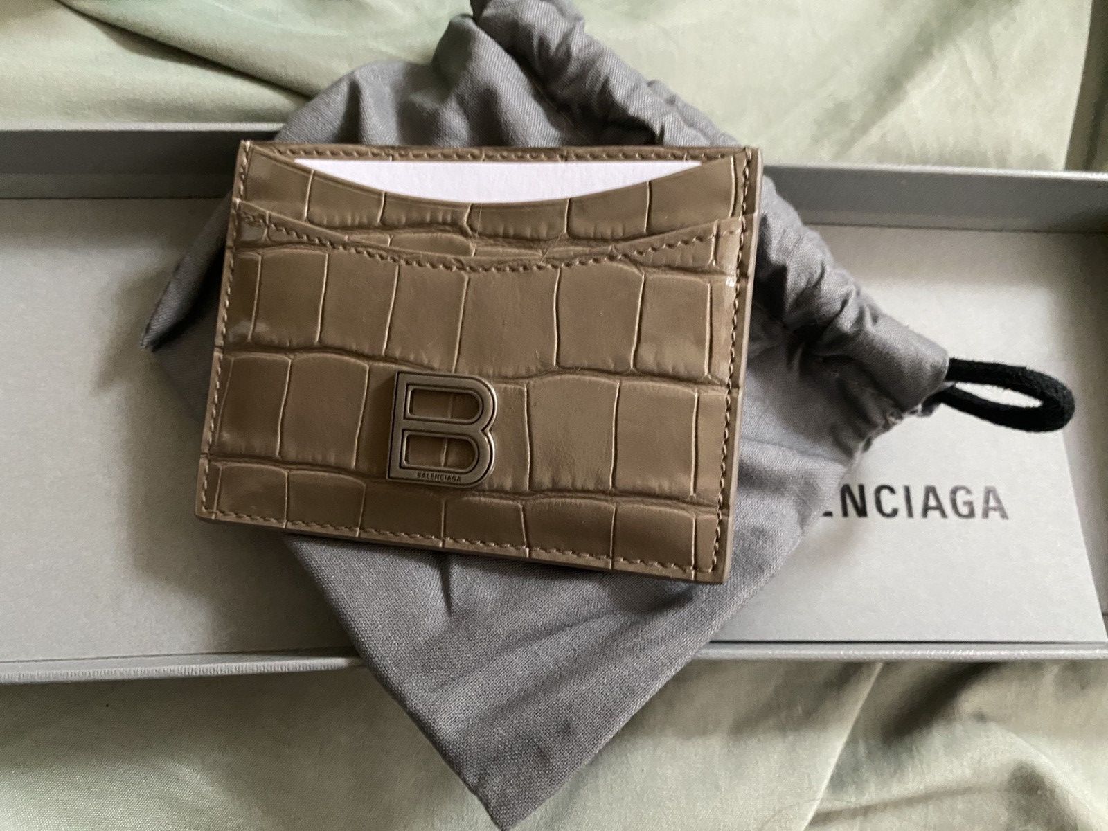 Balenciaga Balenciaga croco card holder Size ONE SIZE - 1 Thumbnail
