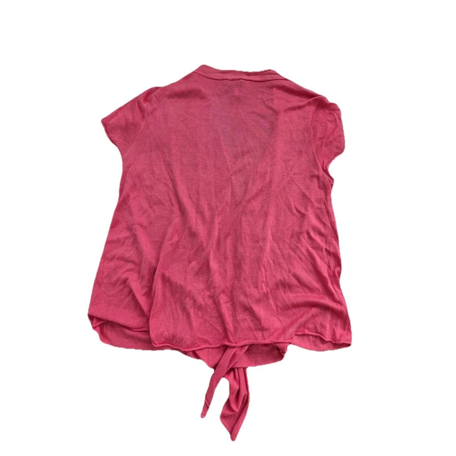 Eileen Fisher Eileen Fisher Sweater Silk Cardigan Shrug Burnt Ora L A00113 Size L / US 10 / IT 46 - 5 Thumbnail