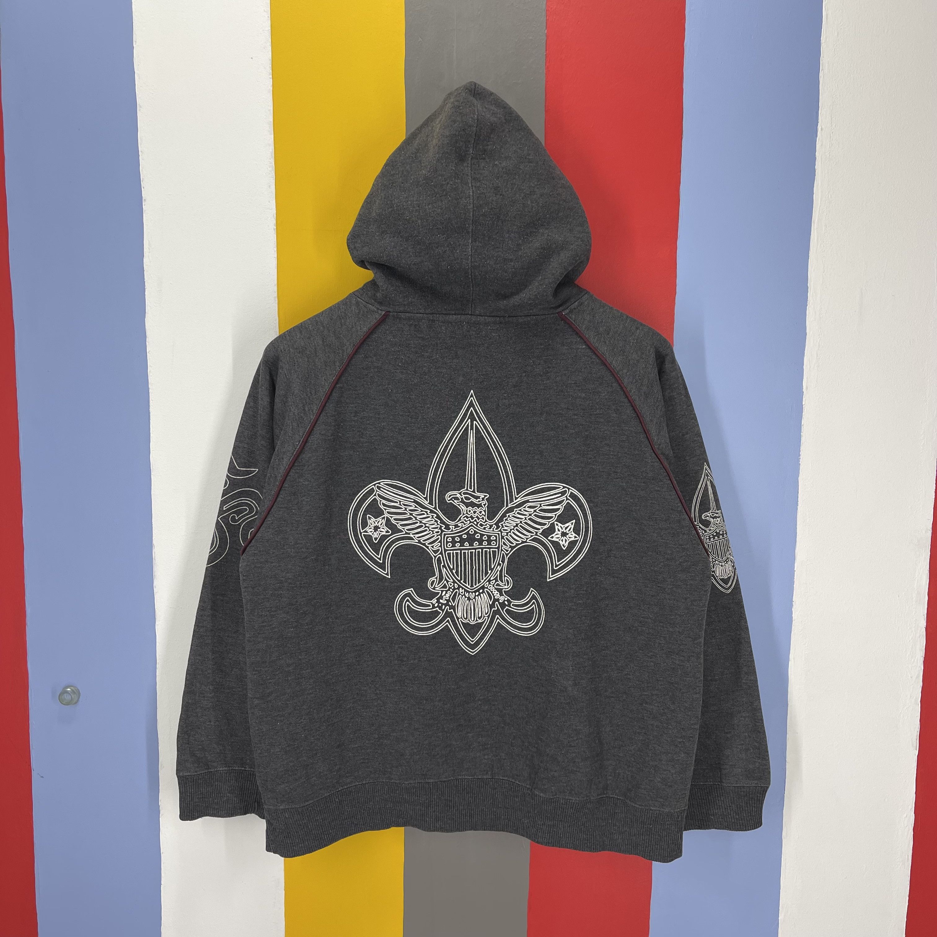 Japanese Brand RAMA CRAFT Hoodie Pullover #1383/AV Size US M / EU 48-50 / 2 - 10 Thumbnail