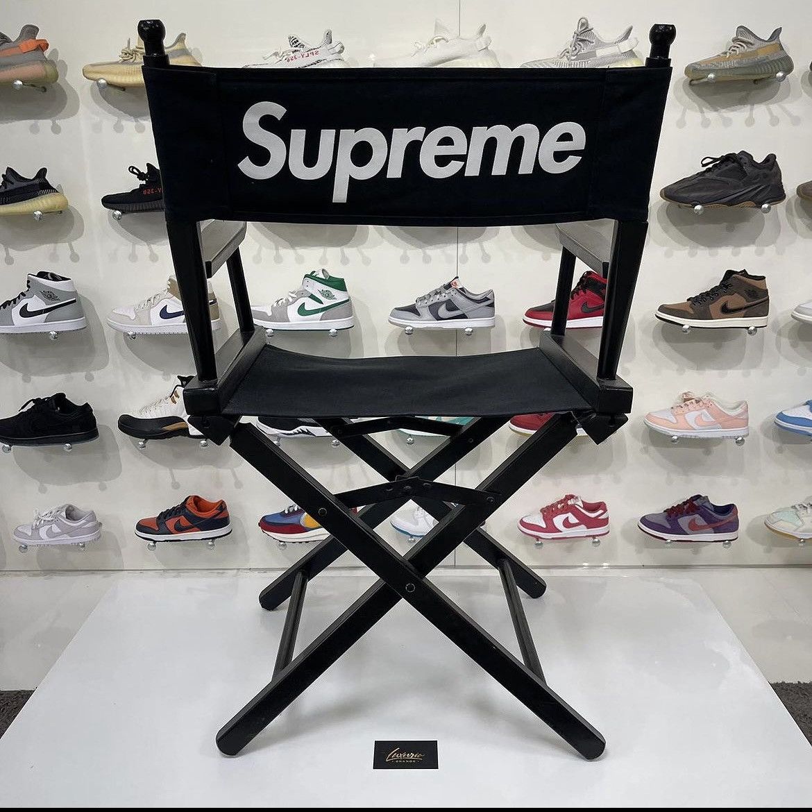 Supreme Supreme Director's Chair Black | Grailed