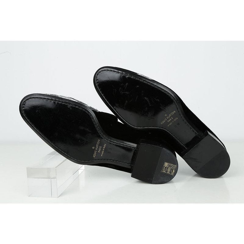 Louis Vuitton Louis Vuitton Embroidered Flat Shoes with Elephant Design - Size US 13 / EU 46 - 8 Thumbnail