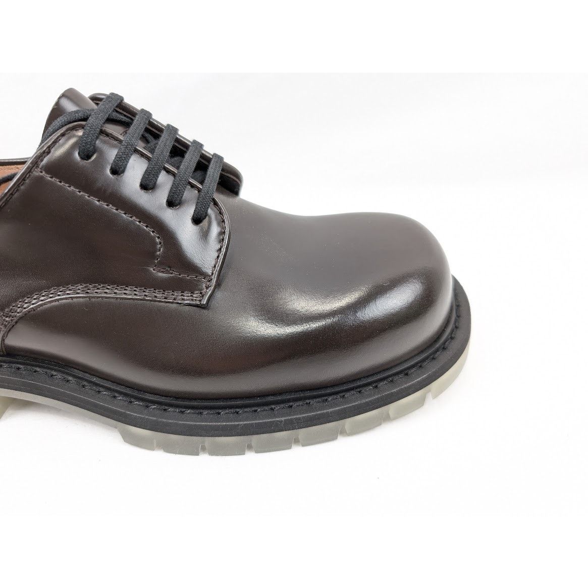 Bottega Veneta o1rshd1 Brushed Calfskin Scarpa Pelle Boots in Espresso Size US 7.5 / EU 40-41 - 5 Thumbnail