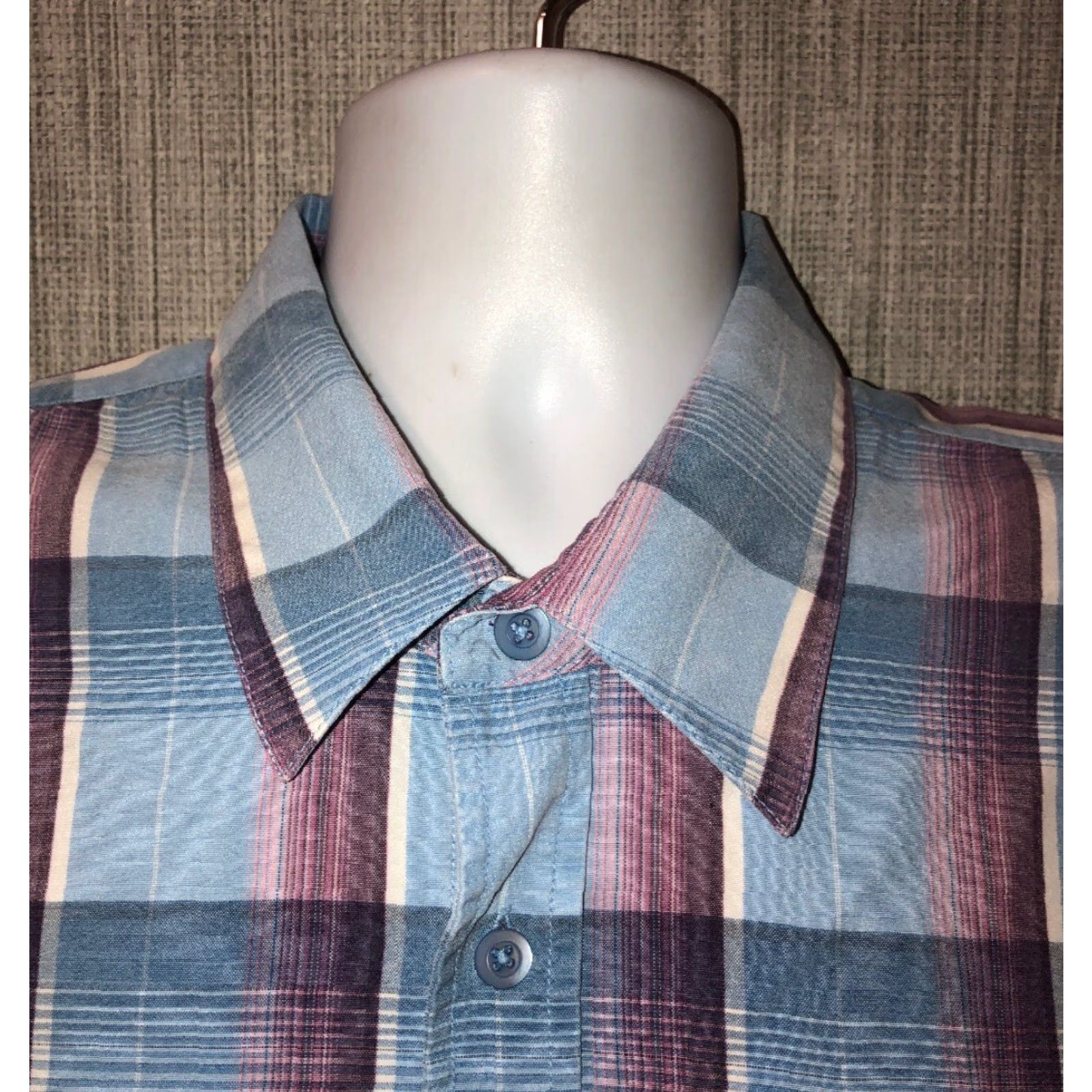 Tommy Bahama Tommy Bahama Mens Button Front Short Sleeve Shirt XXL Multicolor Plaid Checkered Pattern Size US XXL / EU 58 / 5 - 3 Thumbnail