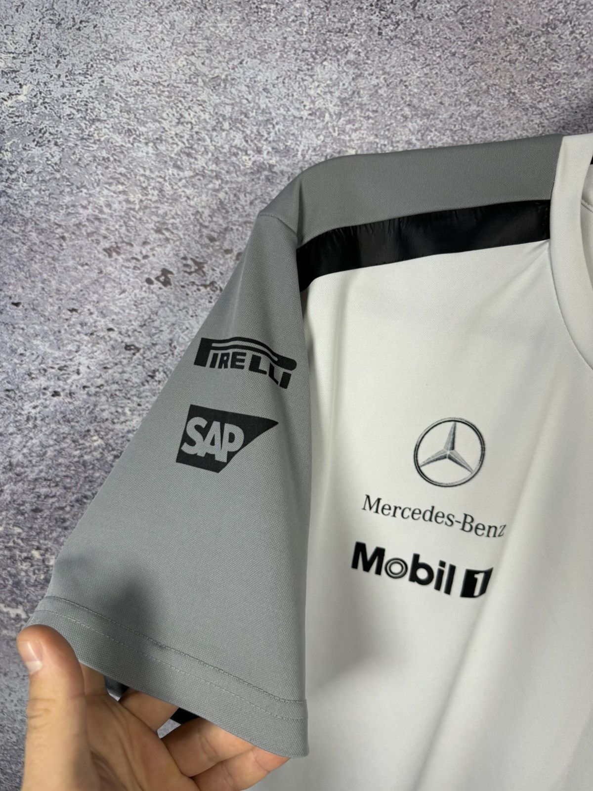 Formula 1 × Malcolm McLaren × Mercedes-Benz McLaren Mercedes-Benz Racing F-1 Team Official Product Size US L / EU 52-54 / 3 - 5 Thumbnail