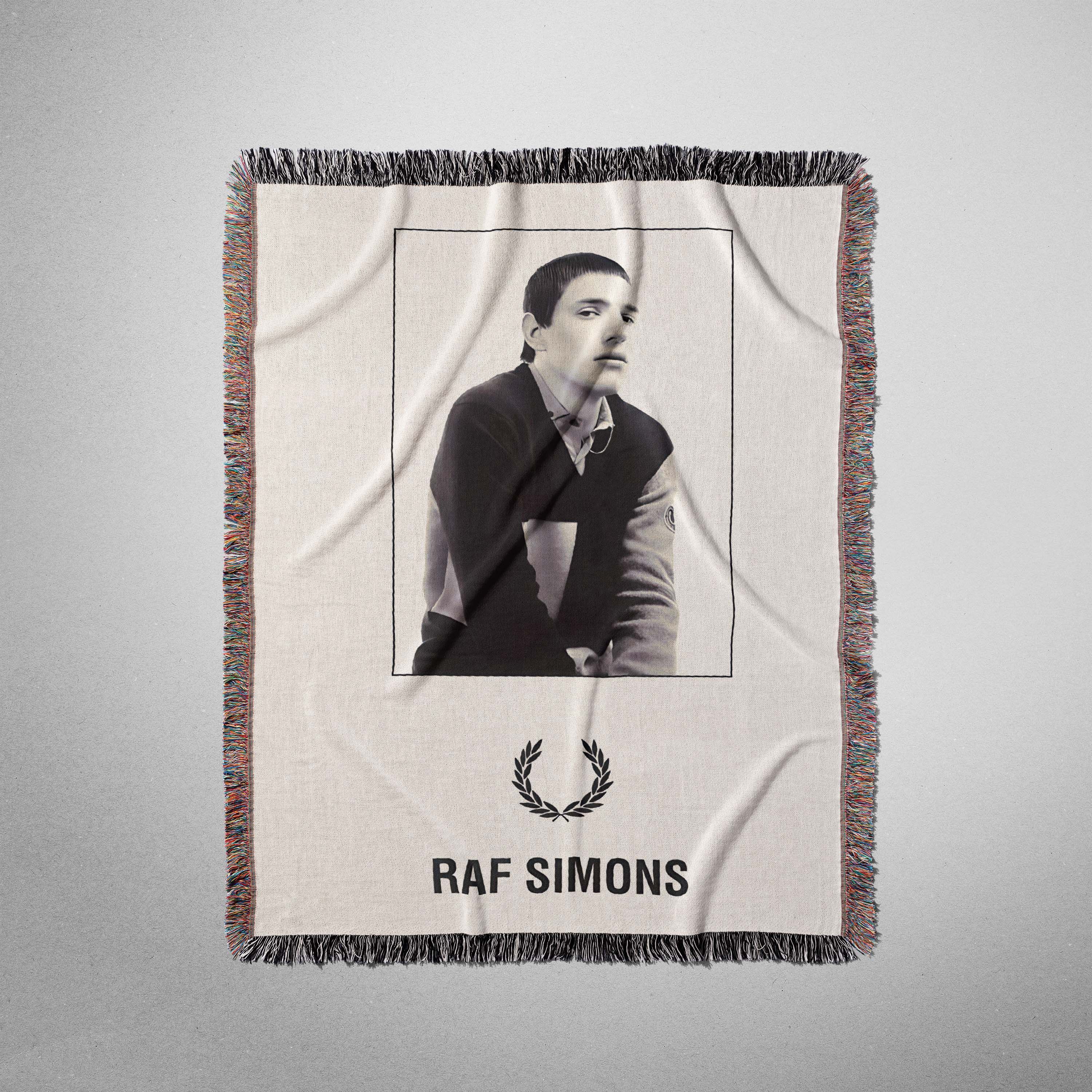 Raf Simons Raf Simons Blanket Woven Art Poster Fashion Gift Logo Size ONE SIZE - 1 Thumbnail