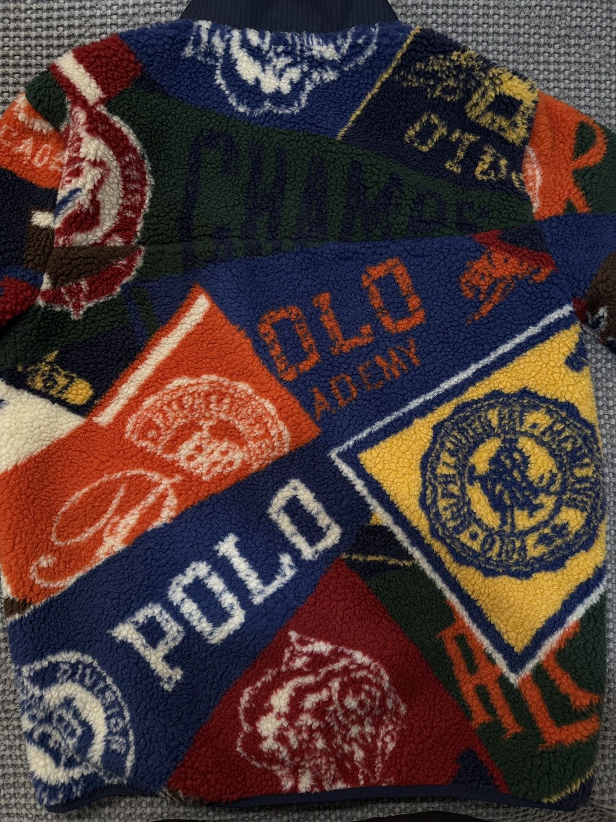 Polo Ralph Lauren POLO RALPH LAUREN VINTAGE POLAR FLEECE JACKET - SIZE M Size US M / EU 48-50 / 2 - 2 Thumbnail