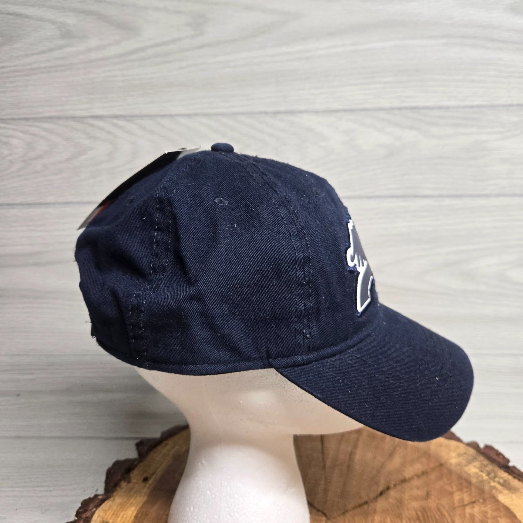 Vintage Blue Hat Cap Adjustable Unisex Adults Myrtle Beach SC Twill Football Baseball Cap Casu al - Adult Size Adjustable Blue Hat Size ONE SIZE - 5 Thumbnail