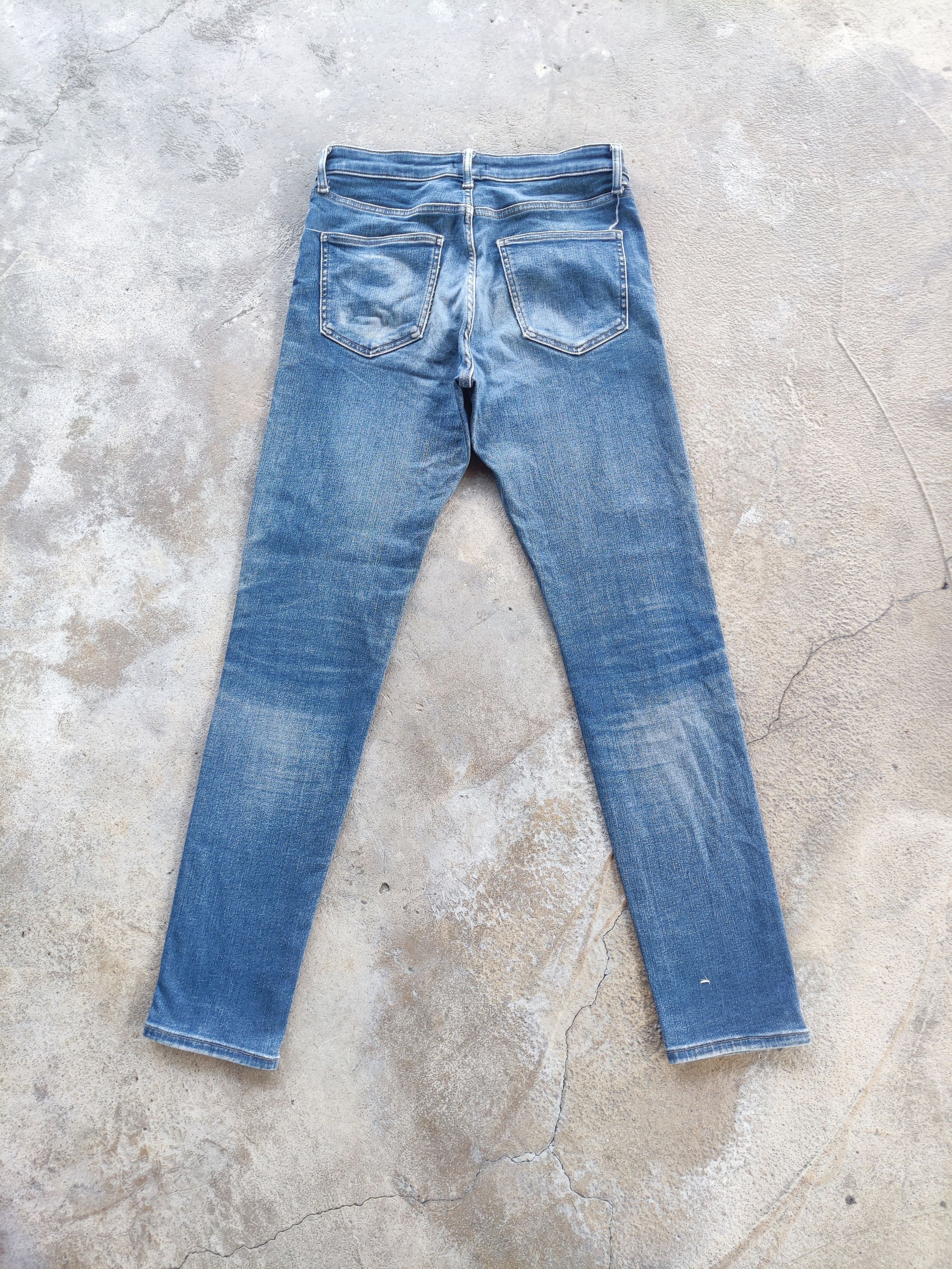 Japanese Brand × Jean Vintage Japanese Jeans Faded Distressed Denim Pants Skinny Size US 30 / EU 46 - 8 Thumbnail
