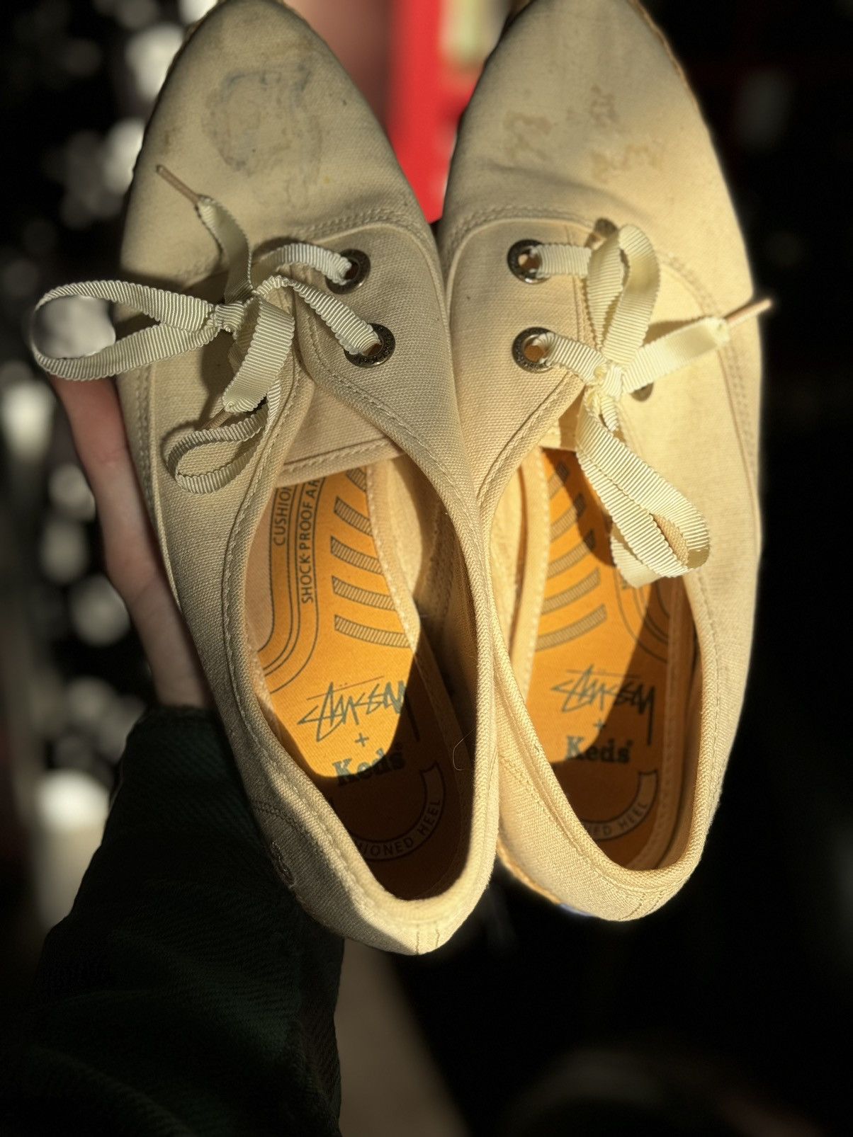 Keds × Stussy × Vintage Vintage stüssy x Keds Shoes size 9 Size US 9 / IT 39 - 8 Thumbnail