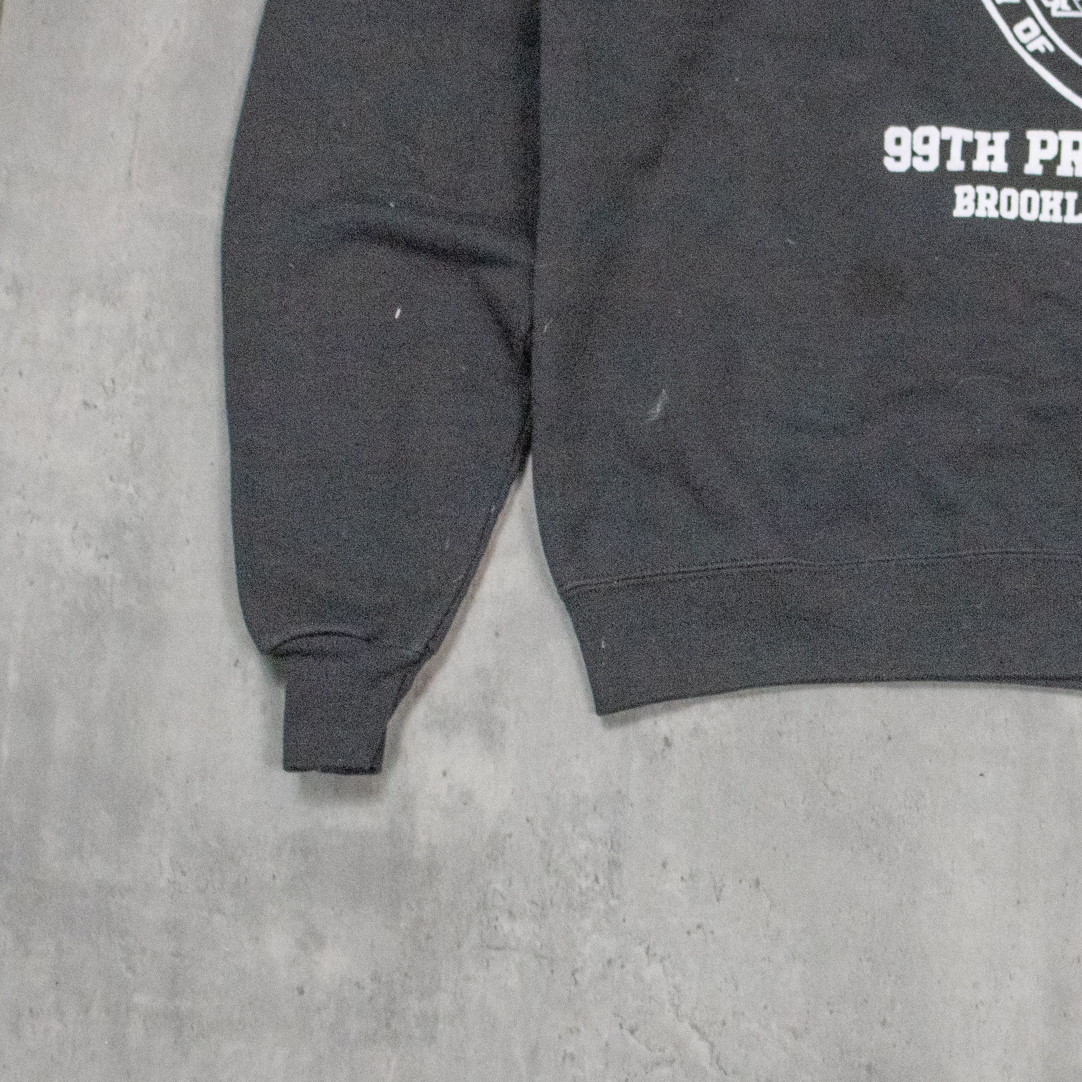 Other Hanes NYPD New York Brooklyn Black Boxy Crewneck Sweater Size US L / EU 52-54 / 3 - 6 Thumbnail
