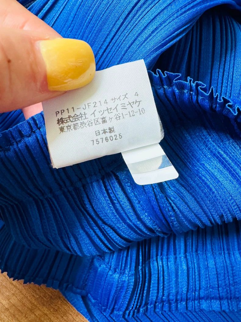 Issey Miyake issey miyake size:4 Electric blue trousers Size 42" / US 20 - 5 Thumbnail