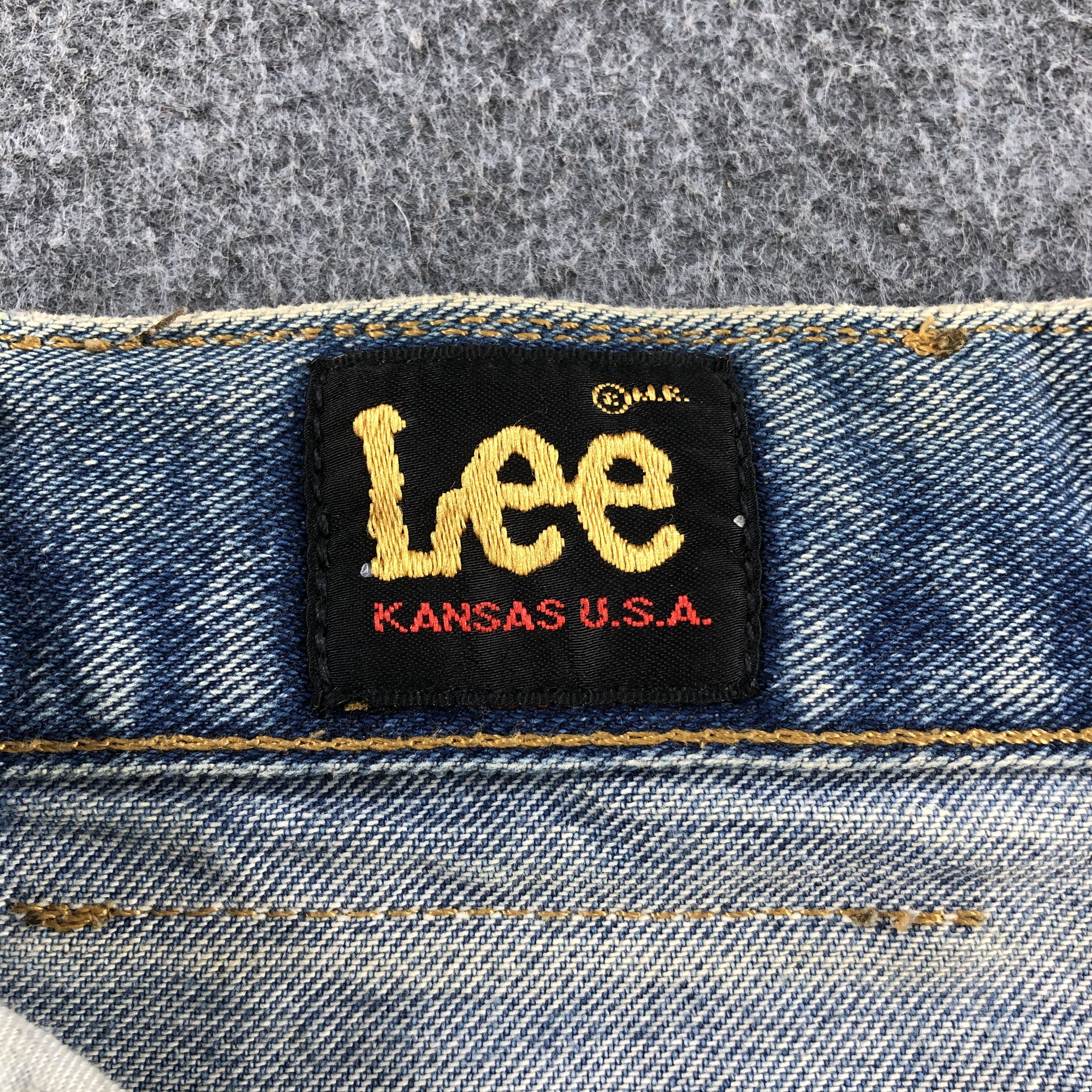 Lee Vintage Blue Wash Lee Jeans-J1539 Size US 31 - 9 Thumbnail