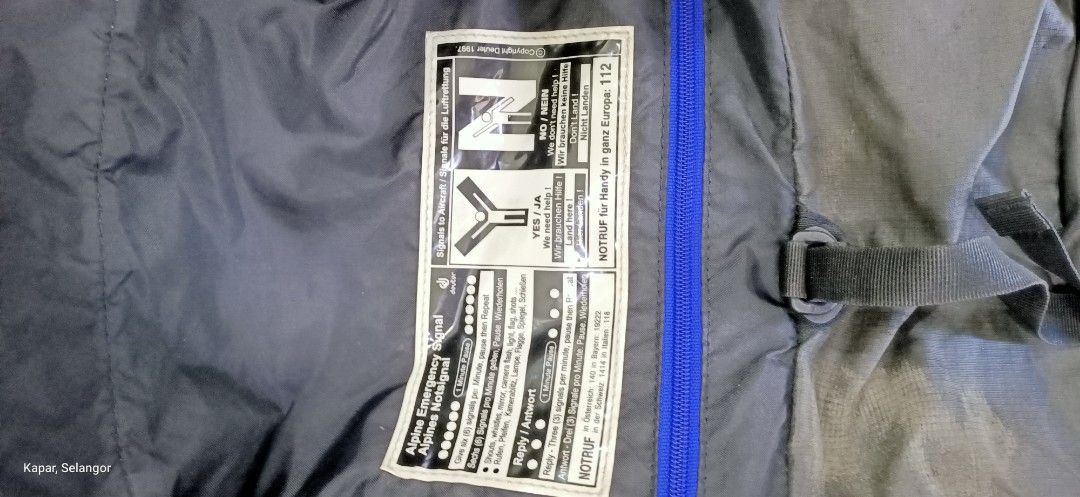 Designer × Japanese Brand Vintage deuter aircontact 65+10 hiking bag Size ONE SIZE - 10 Thumbnail