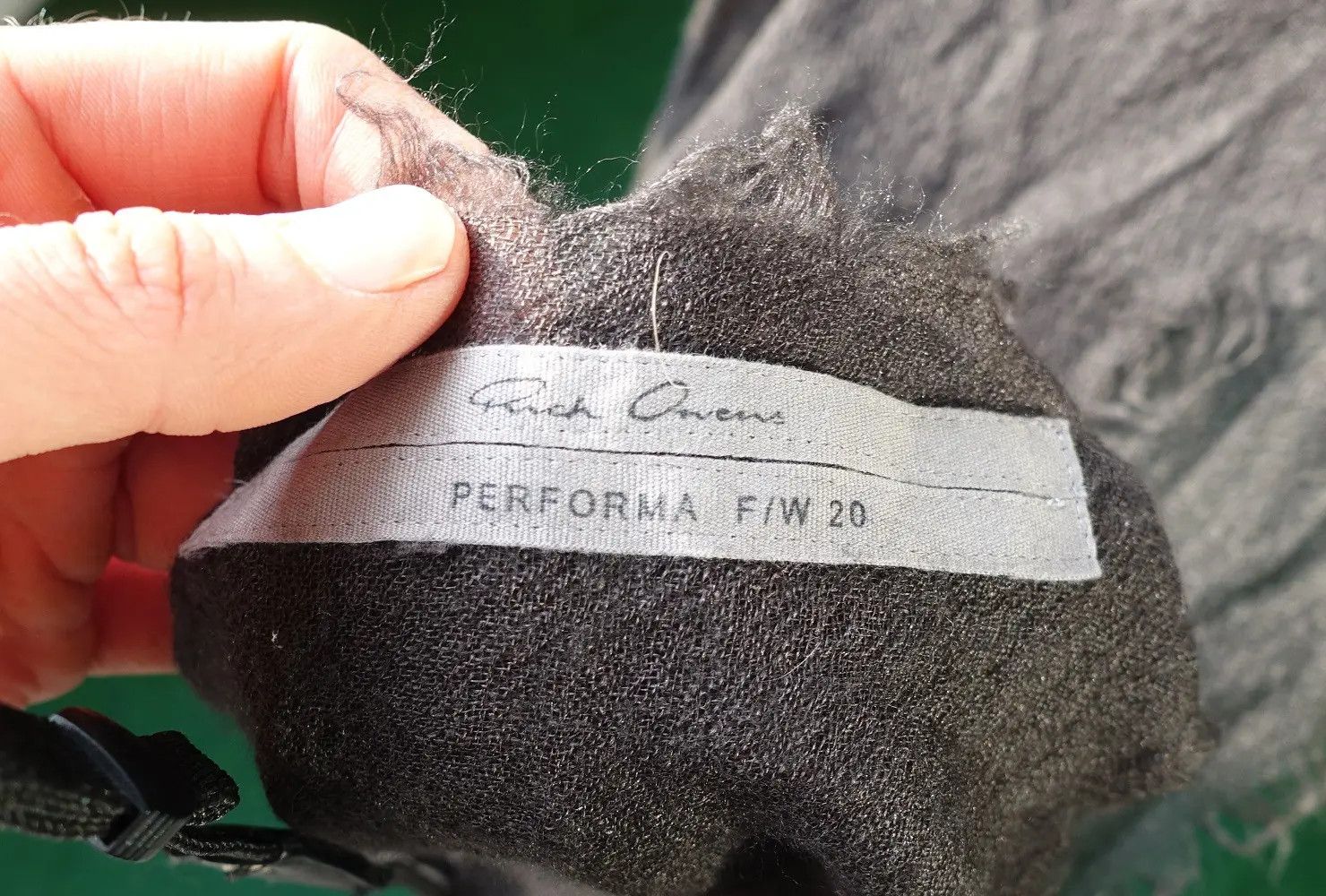 Rick Owens FW20 PERFORMA Scarf Size ONE SIZE - 2 Thumbnail