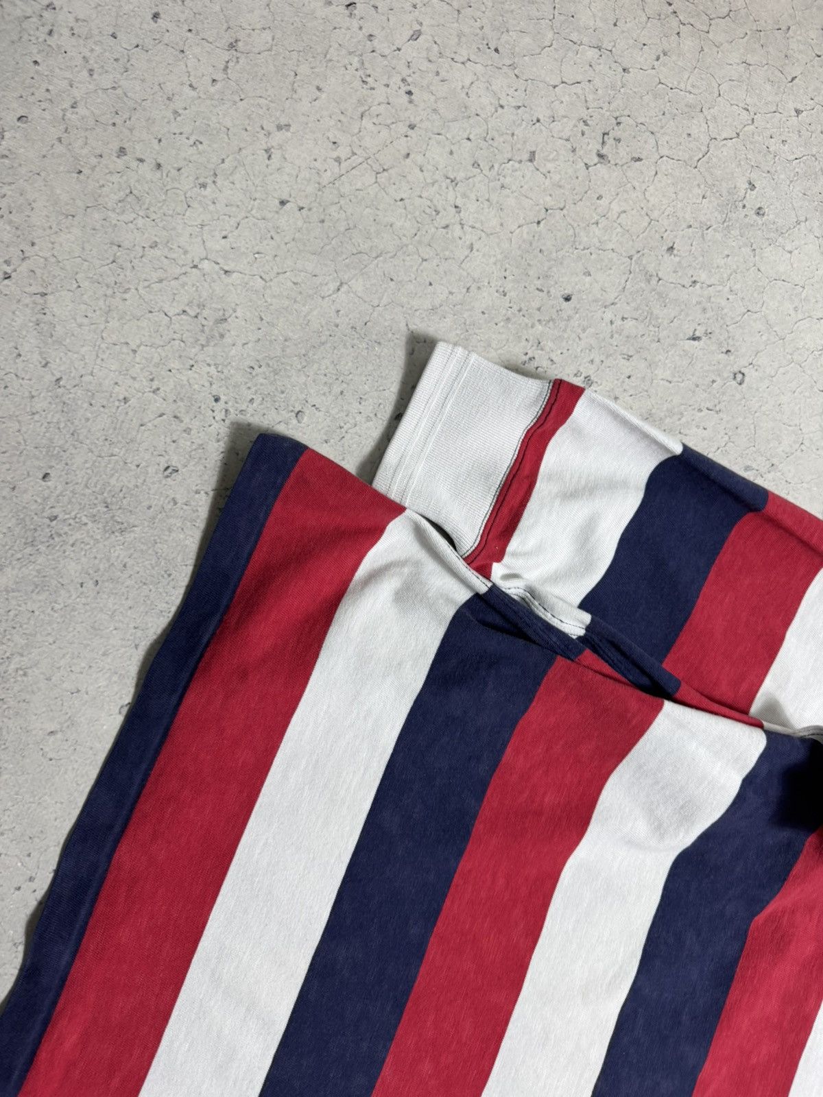 Polo Ralph Lauren Polo Ralph Lauren Striped Vintage Rugby Sweatshirt PRL Size US XXL / EU 58 / 5 - 3 Thumbnail
