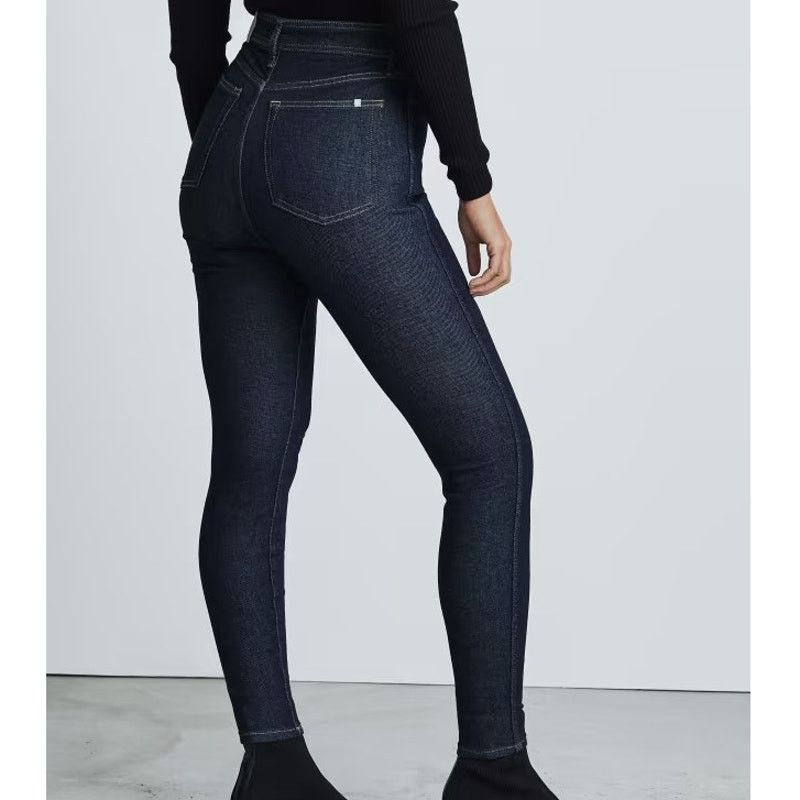 Everlane NWOT Everlane The Way-High Skinny Jeans Sz. 26x28 Indigo Size 26" / US 2 / IT 38 - 6 Thumbnail