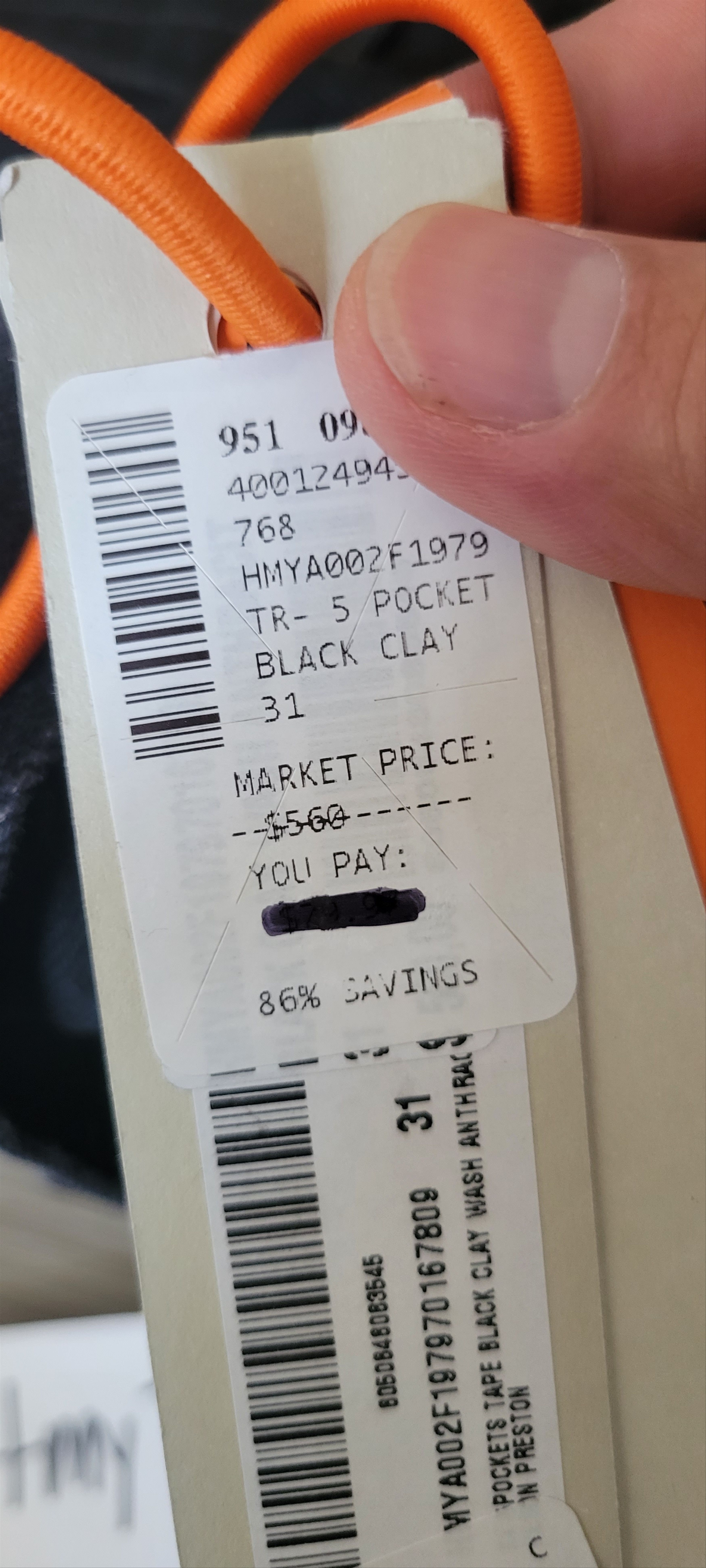 Heron Preston Tape 5-Pocket Jeans Size US 31 - 3 Thumbnail