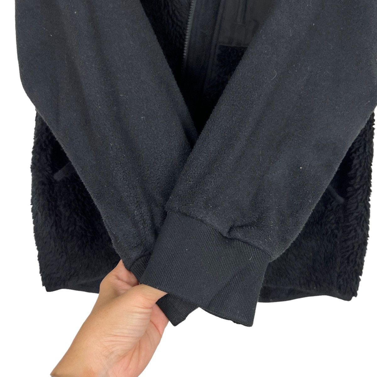 White Mountaineering WHITE MOUNTAINEERING FLEECE BOMBER STYLE JACKET Size US M / EU 48-50 / 2 - 13 Thumbnail