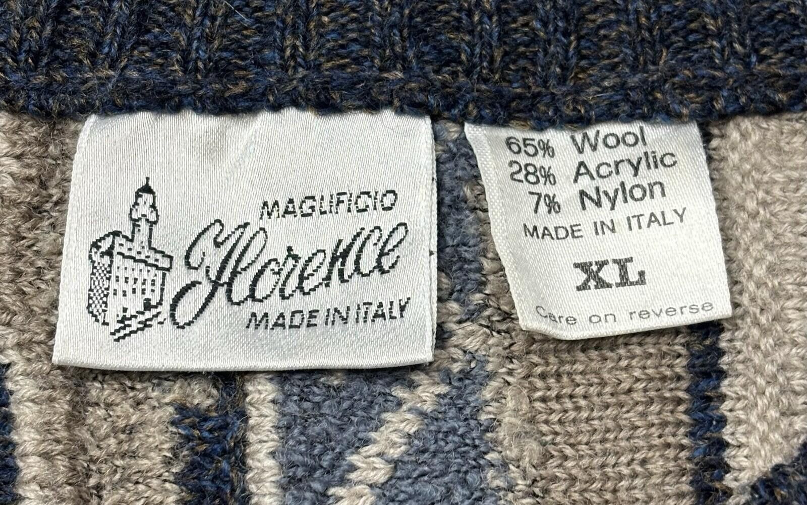 Other VTG Maglificio Florence Sweater Mens XL Coogi 3D Wool Italy Size US XL / EU 56 / 4 - 2 Thumbnail
