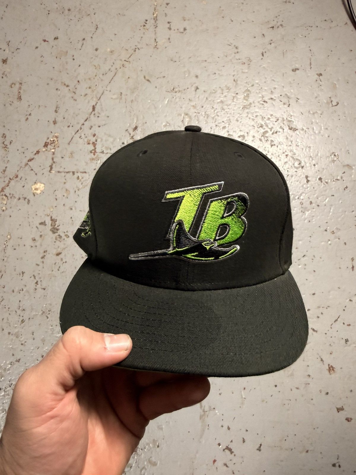 New Era Crazy Tampa Bay String Rays Fitted Hat 7 1/4 Size ONE SIZE - 1 Thumbnail
