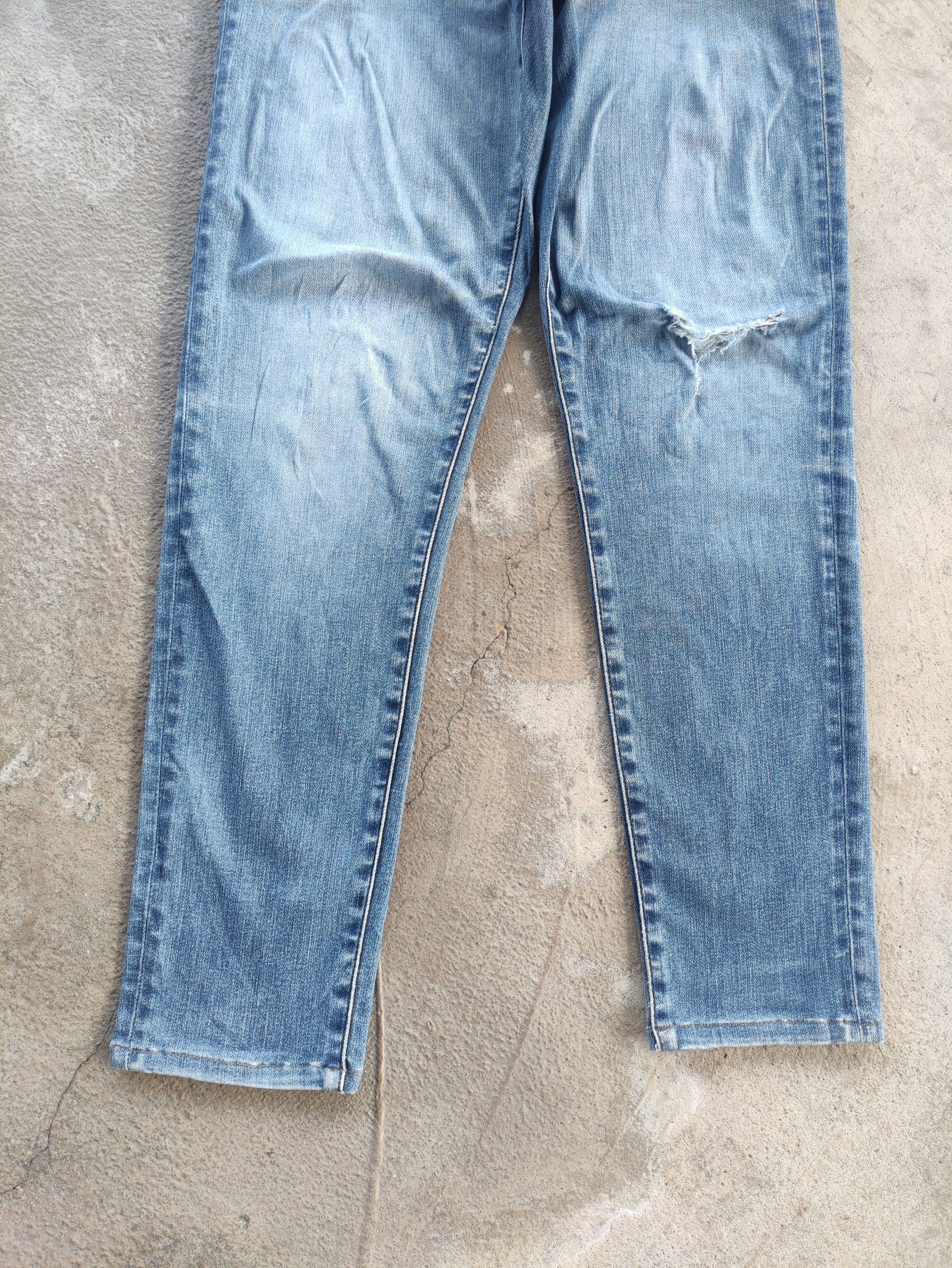 Japanese Brand Vintage Japanese Denim Distressed Faded Jean Size US 29 - 4 Thumbnail